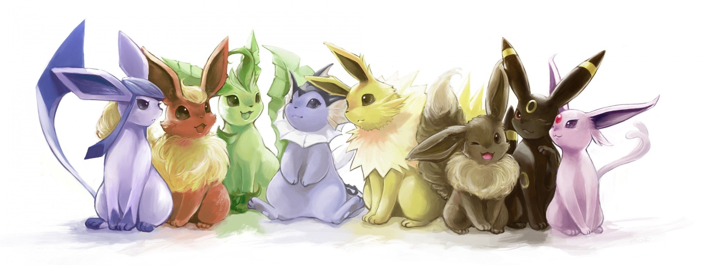 Glaceon Pokemon ghiaccio blu, 1600x1000 HD, Lenovo Legion