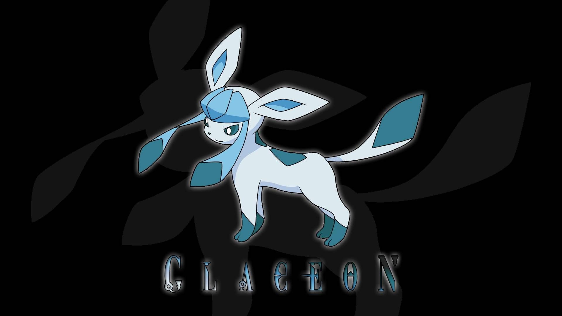 Glaceon Pokemon sfondo bianco, 1920x1080 Full HD, PC Desktop