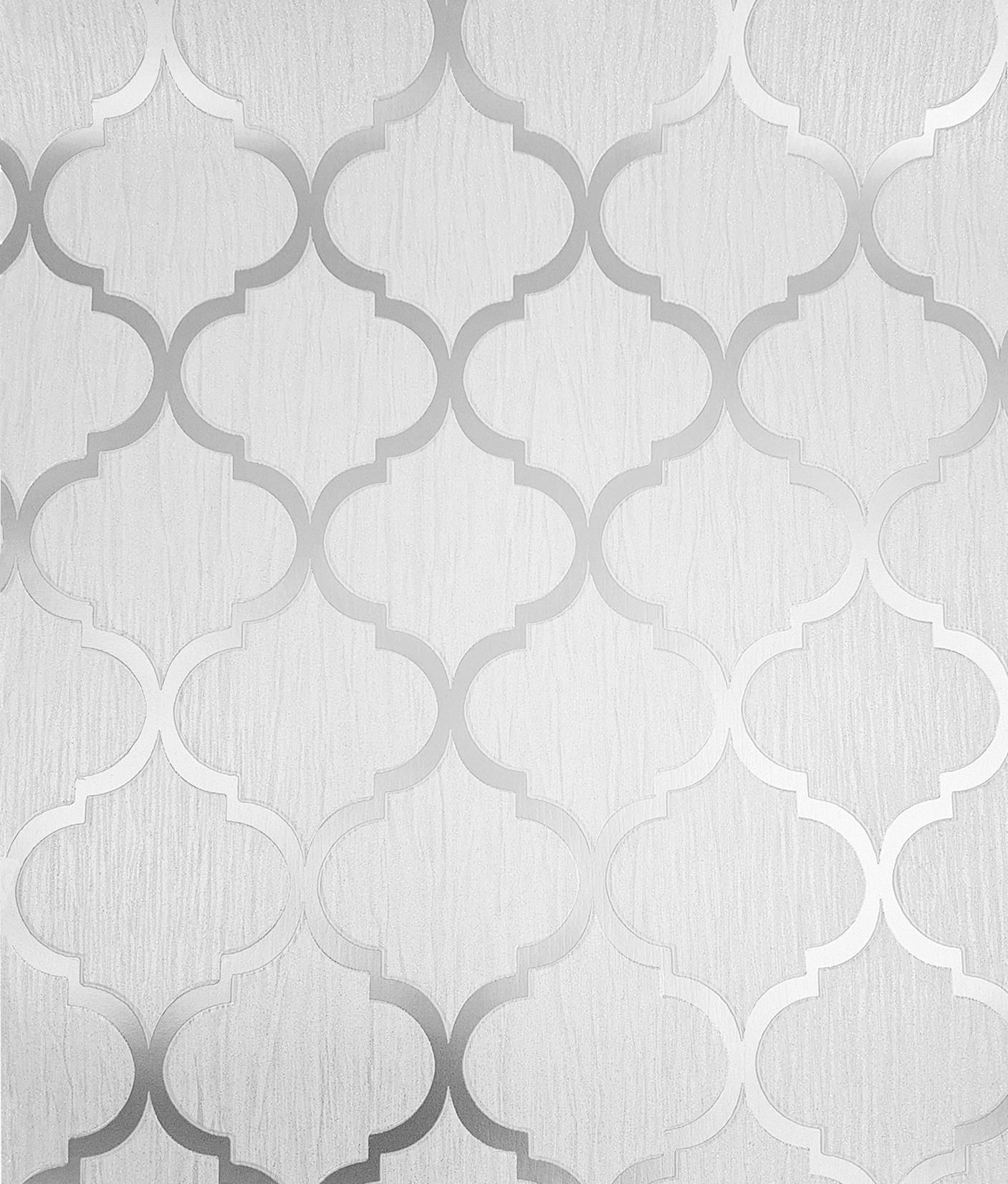Motivo trellis argento bianco, 1407x1653 Full HD Verticale, Smartphone