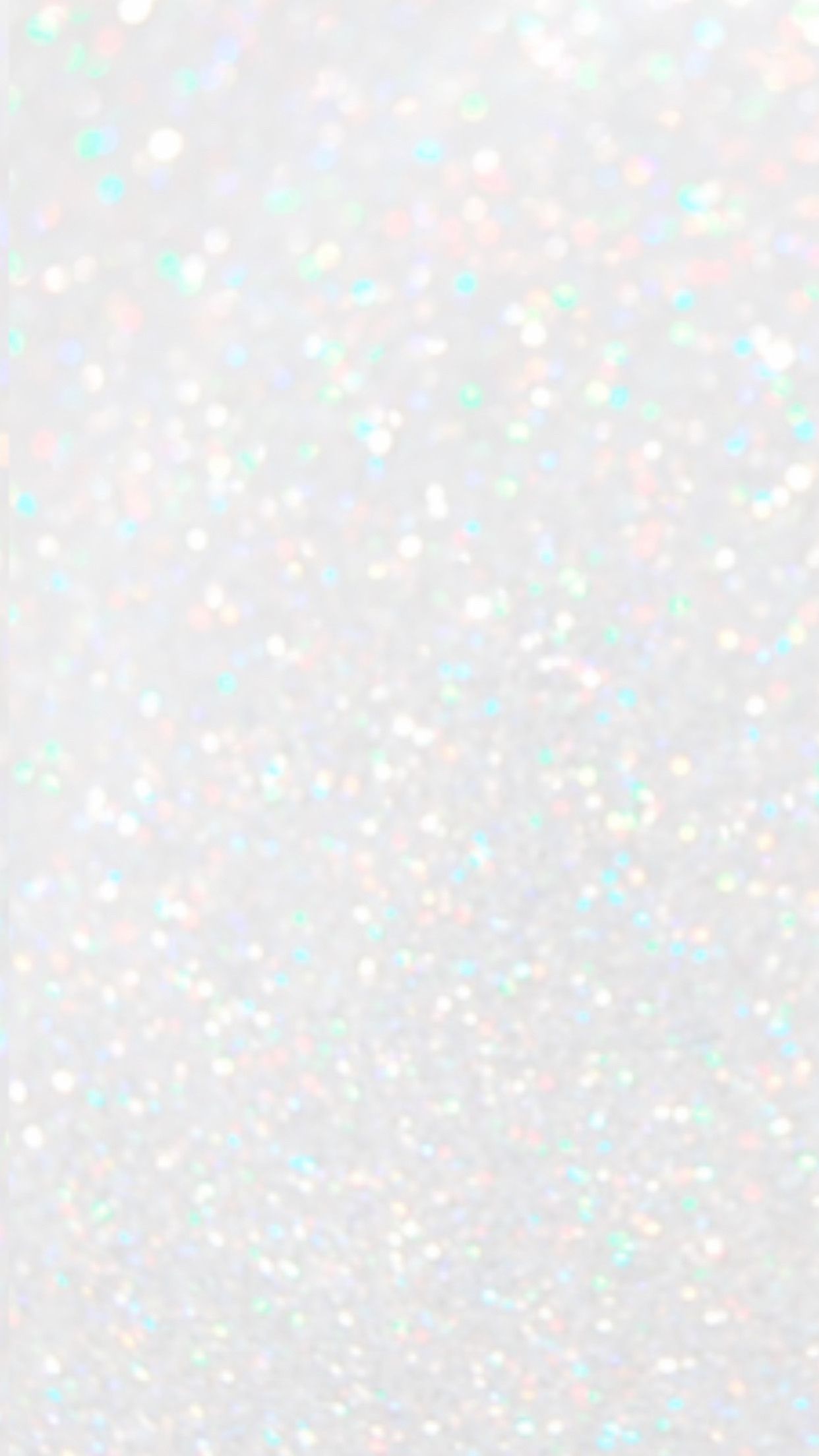 Glitter olografico bianco, 1242x2208 Full HD Verticale, Smartphone