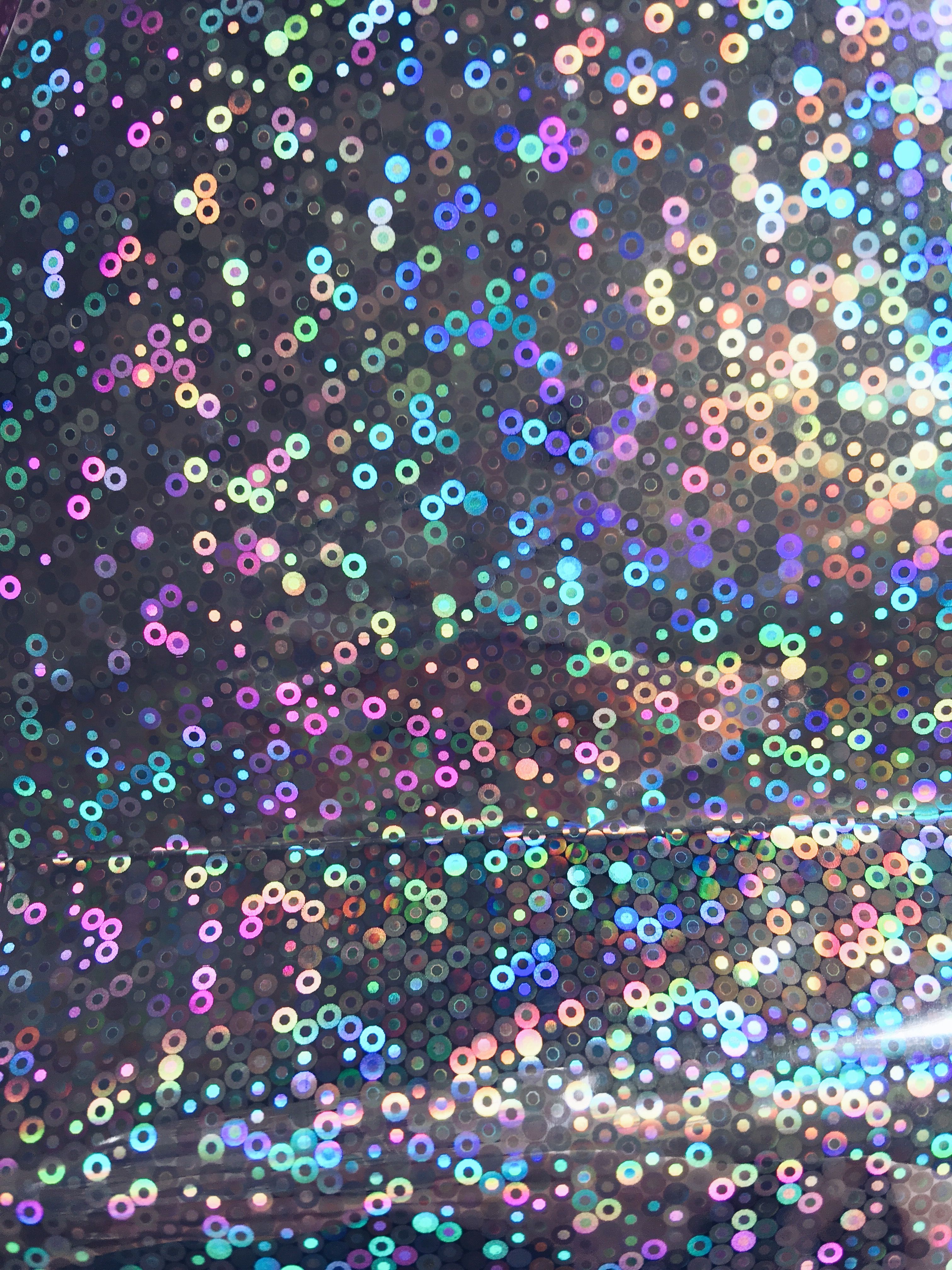 Glitter olografico circolare colorato, 3024x4032 Verticale, Mobile