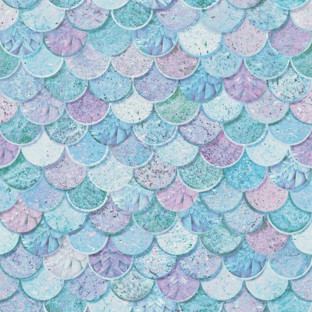Squame sirena pastello glitter, 997x997 HD, Laptop