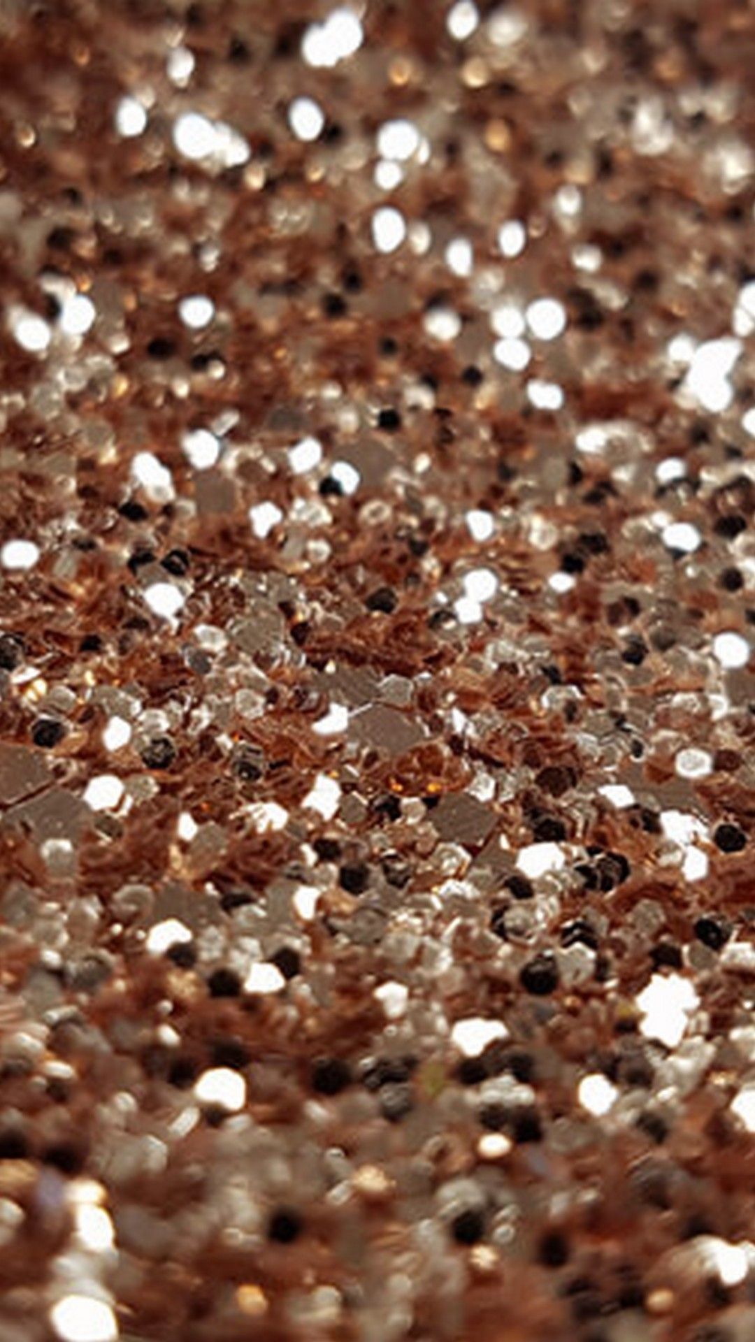 Glitter oro rosa scintillante, 1080x1920 Verticale, iPhone Pro