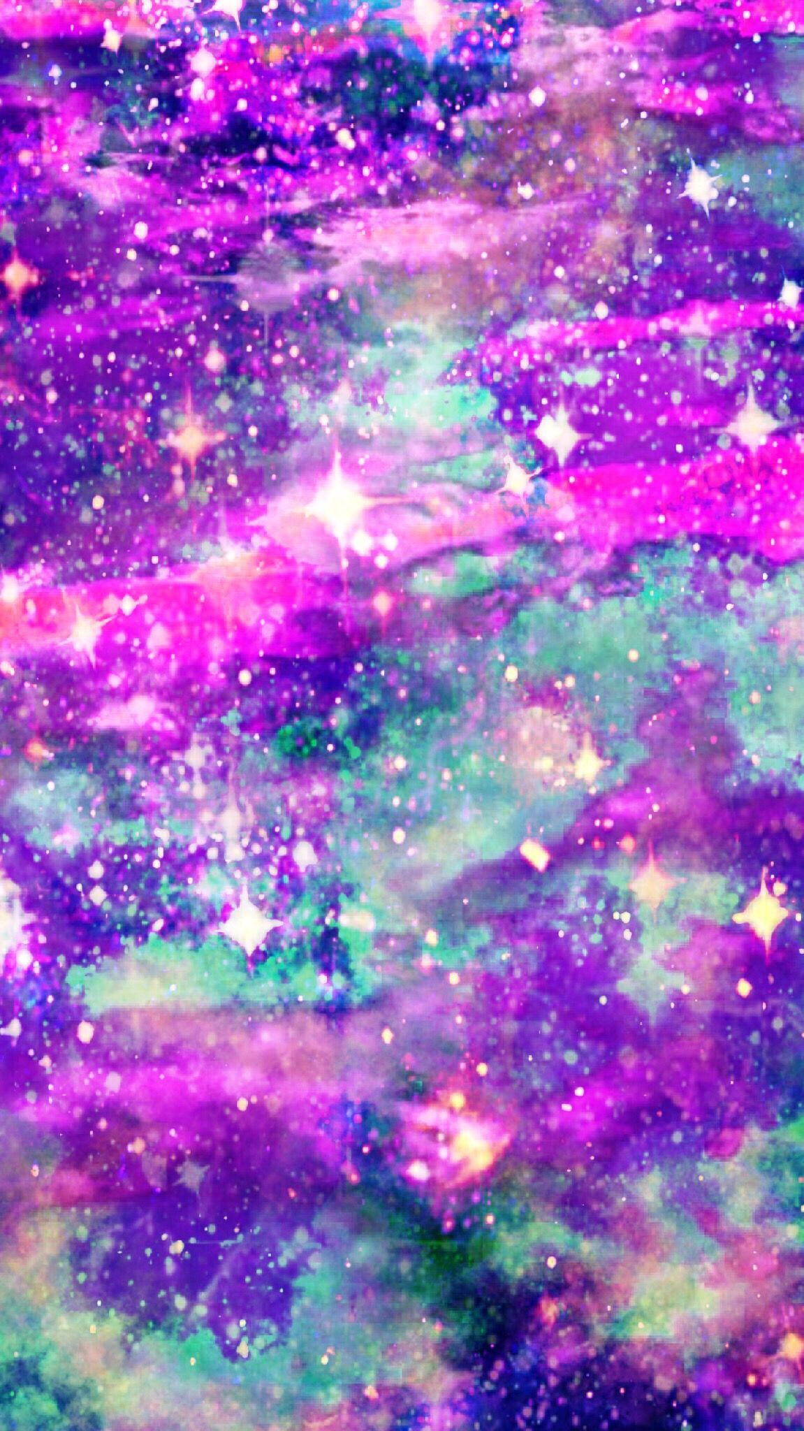 Galassia glitter rosa viola, 1151x2048 Full HD Verticale, Google Pixel