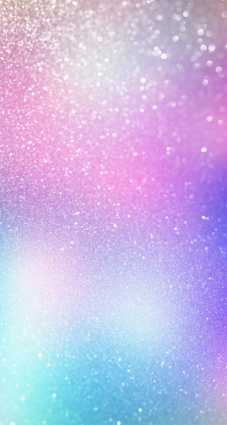 Glitter rosa e blu sfumato, 744x1392 Full HD Verticale, iPhone