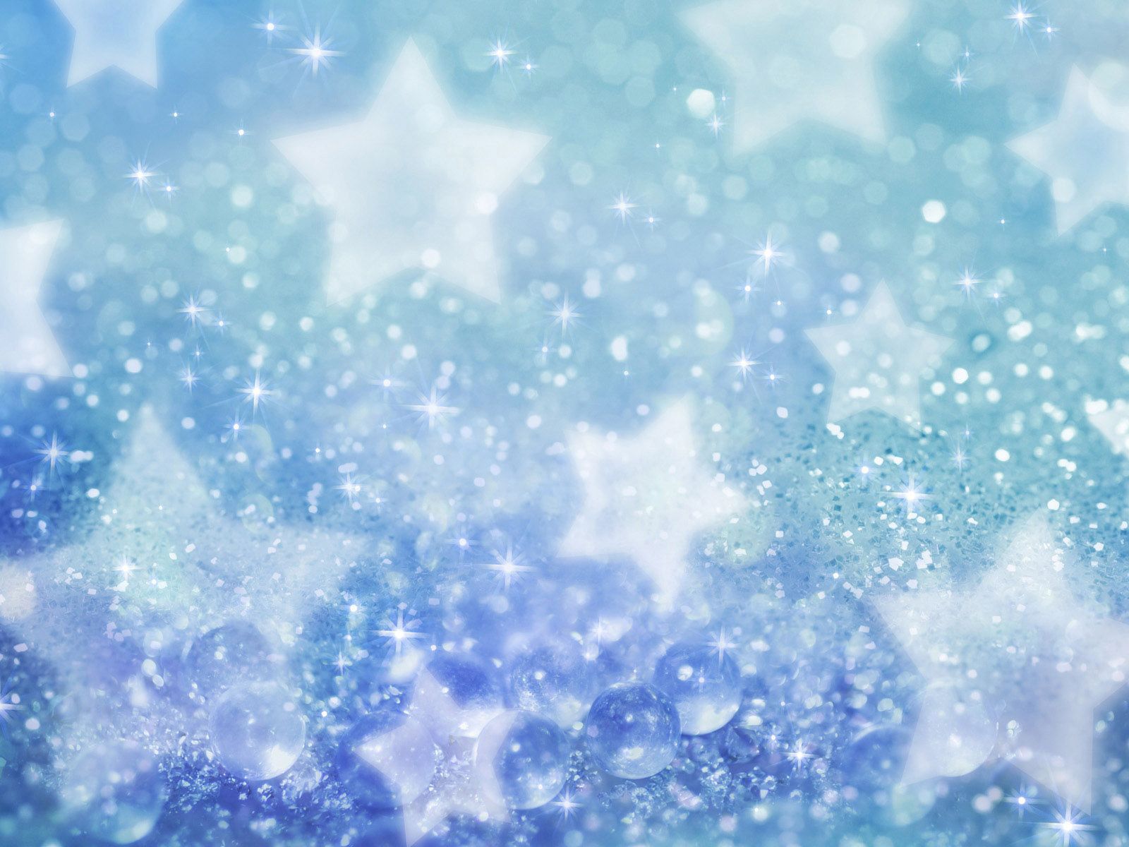 Stelle glitter blu chiaro, 1600x1200 HD Ready, Notebook Gaming