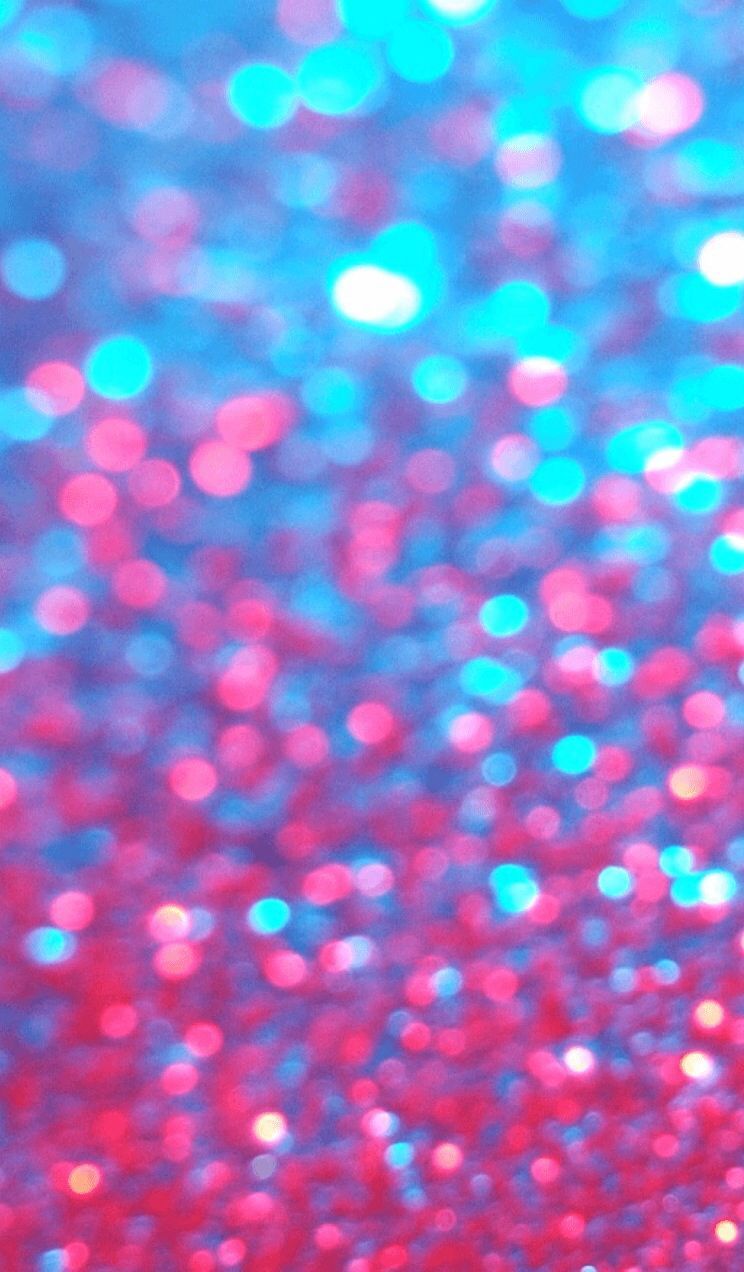 Glitter bokeh rosa e blu, 744x1272 Full HD Verticale, Google Pixel