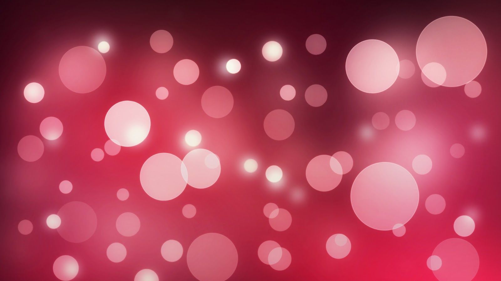 Bokeh rosa rosso sfocato, 1600x900 HD, Laptop