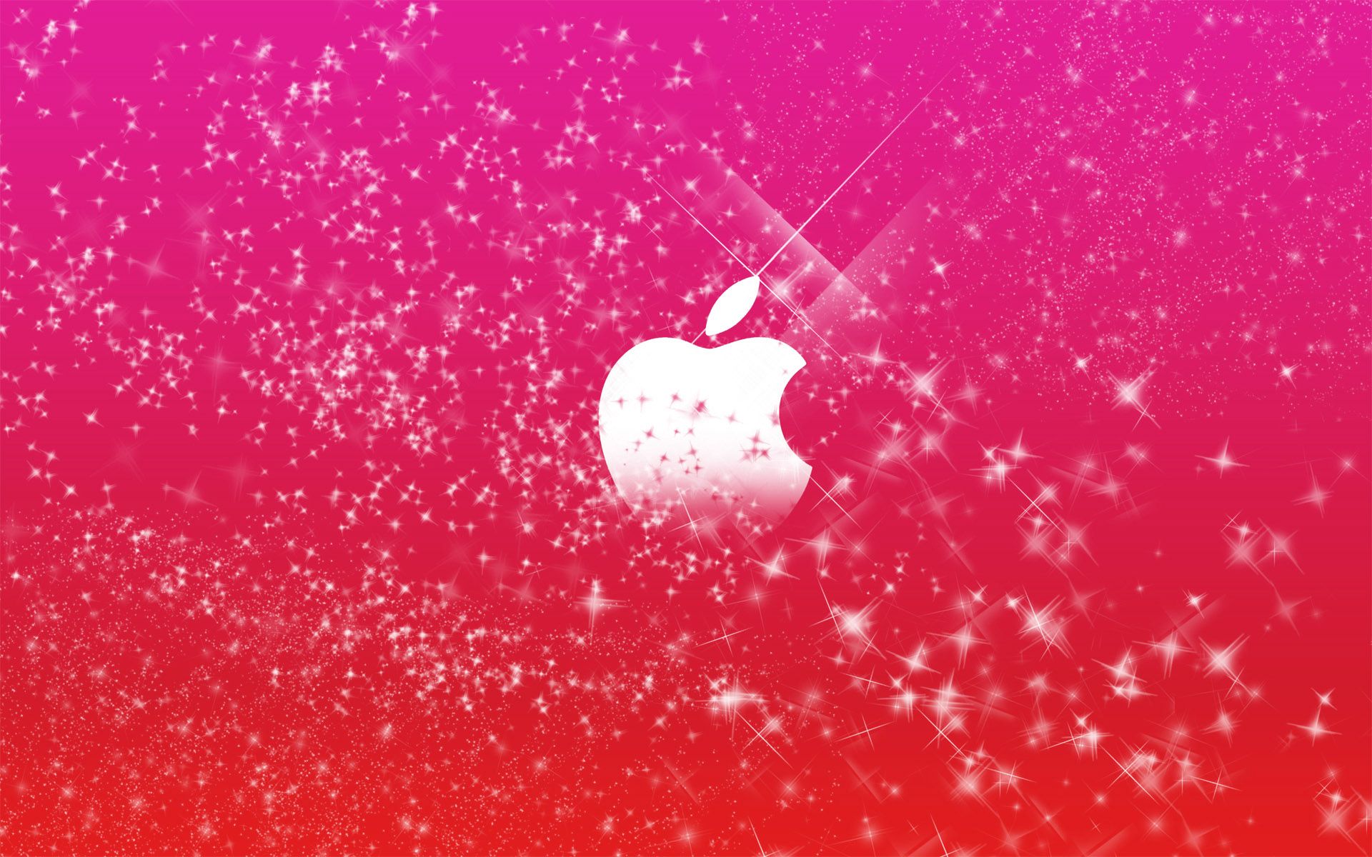 Logo Apple glitter rosa, Cupertino, 1920x1200 WUXGA, Laptop