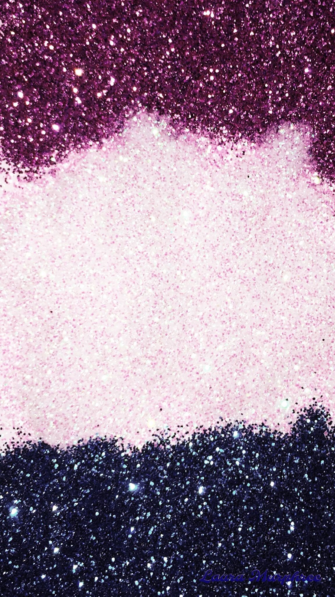 Glitter rosa e viola, 1152x2048 Verticale, Telefono