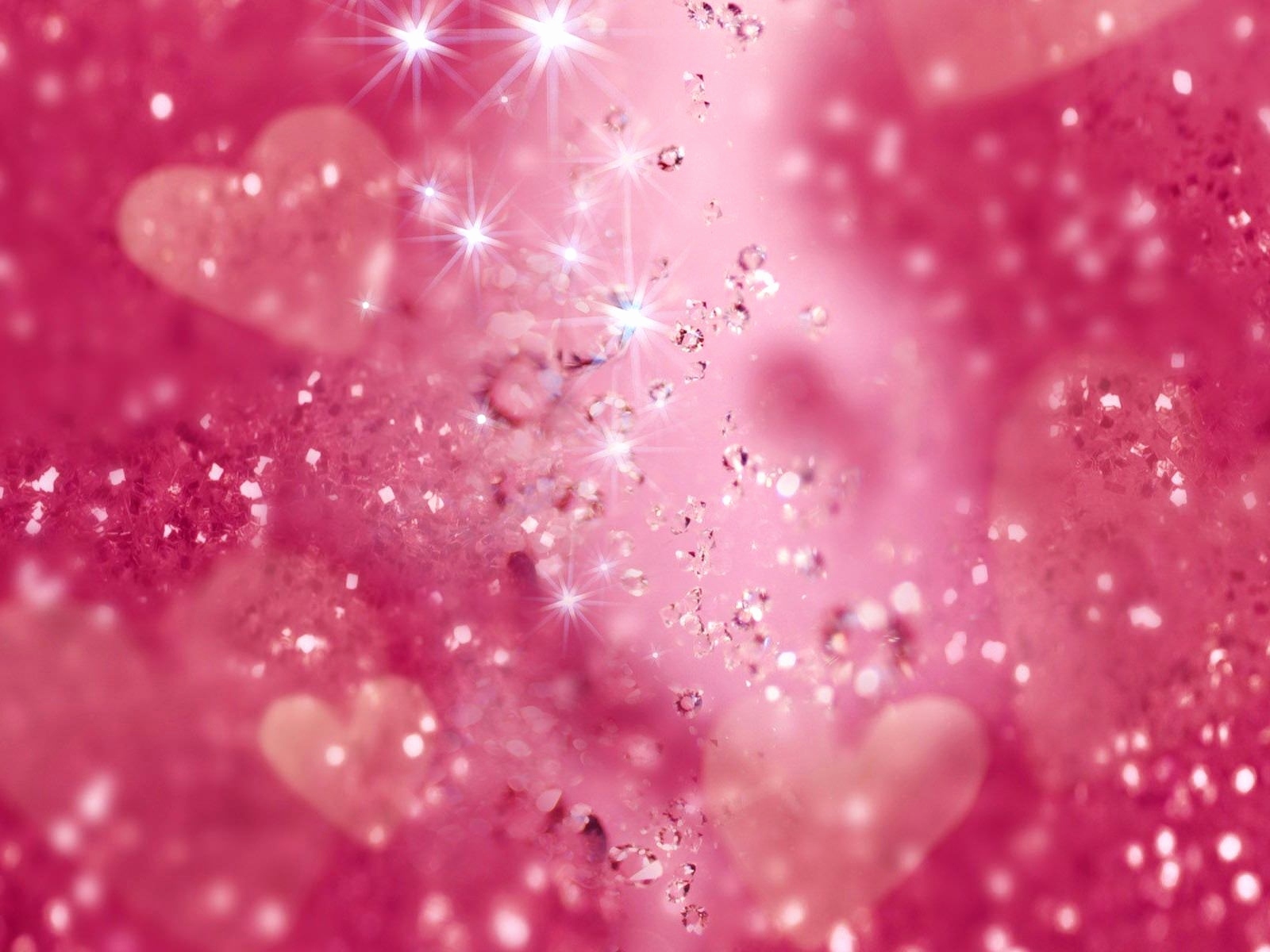 Glitter rosa con cuori, 1600x1200 HD Ready, Acer Nitro