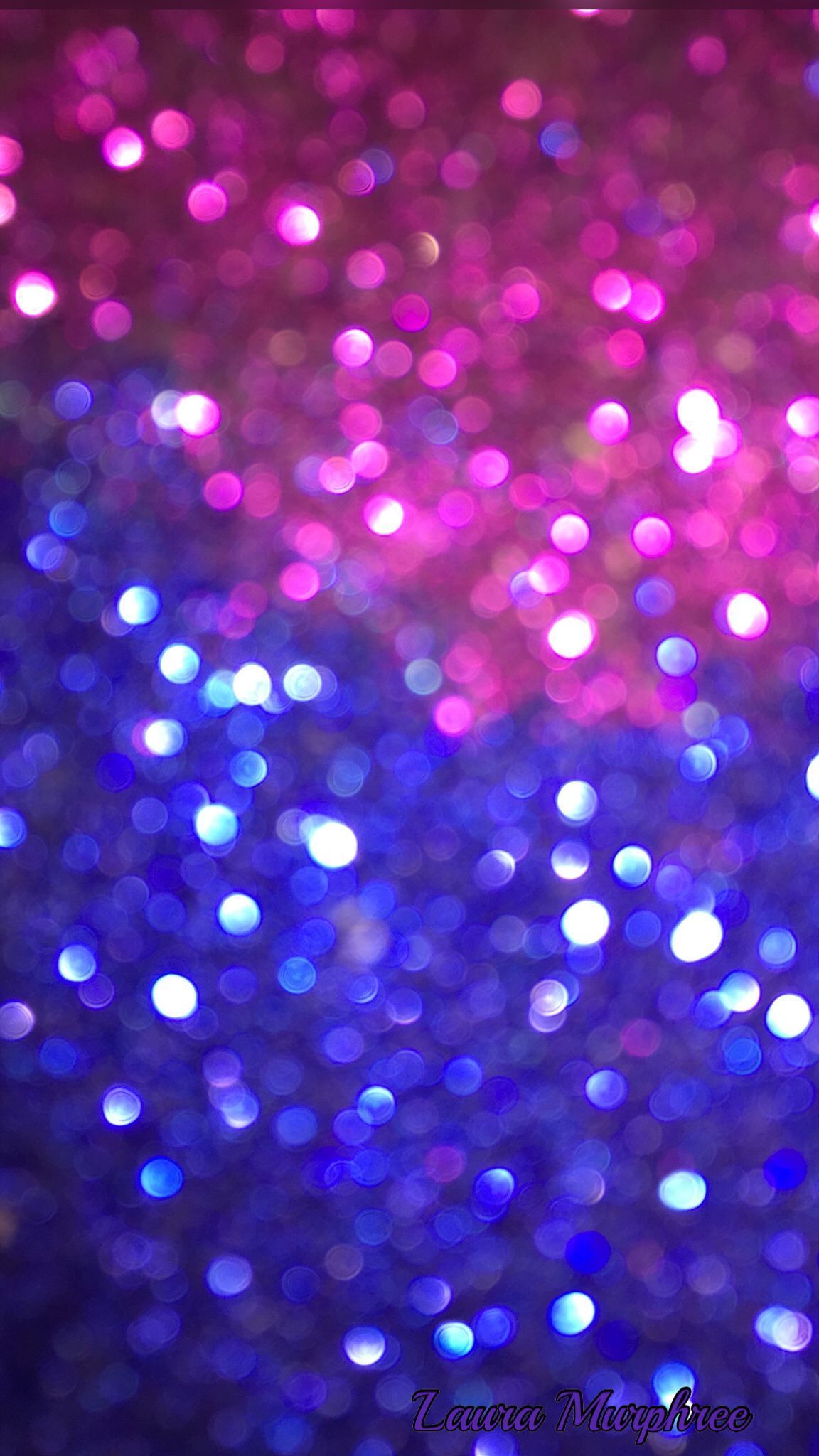 Glitter rosa e blu, 1152x2048 Verticale, Mobile