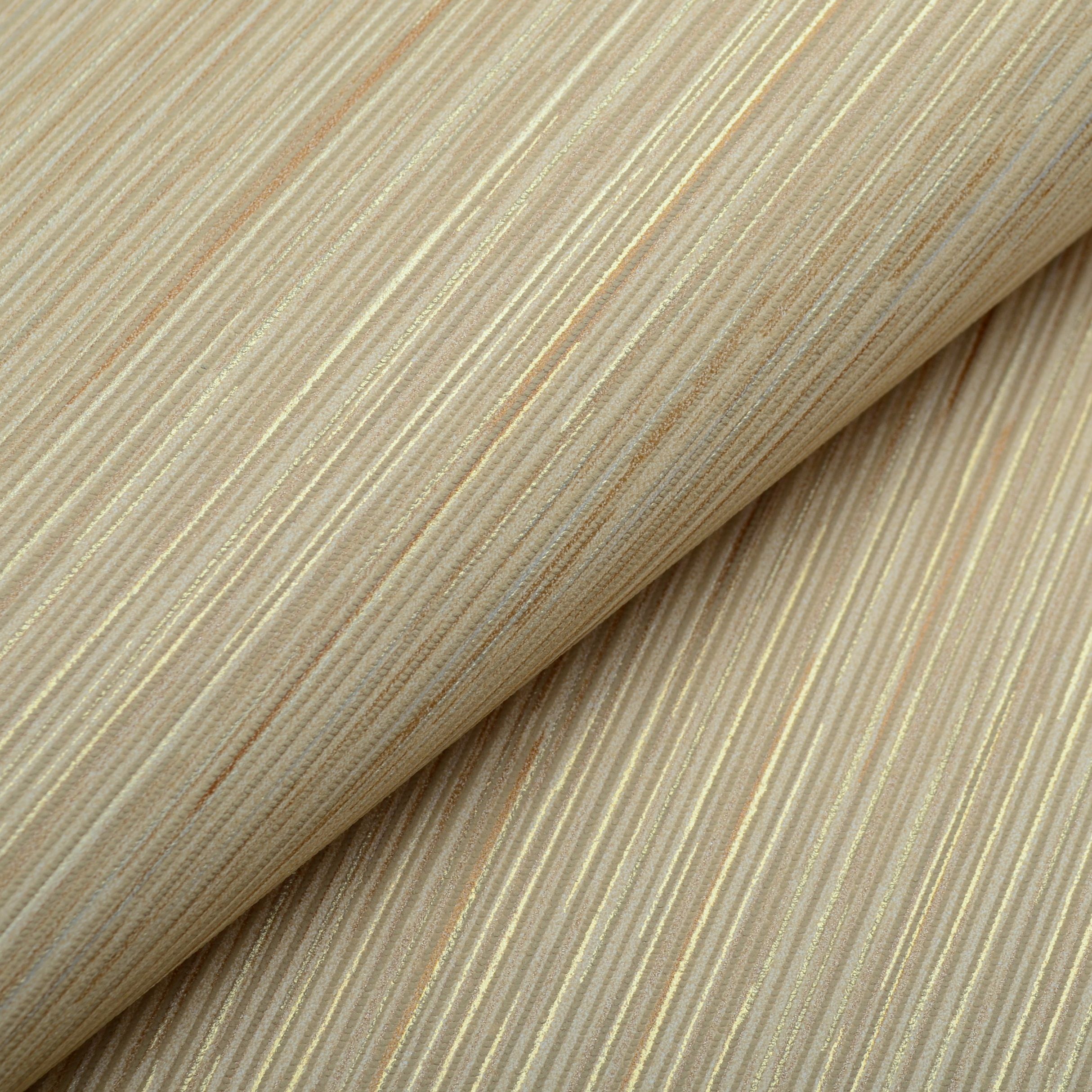 Carta da parati righe dorate beige, 2428x2428 2K, iMac