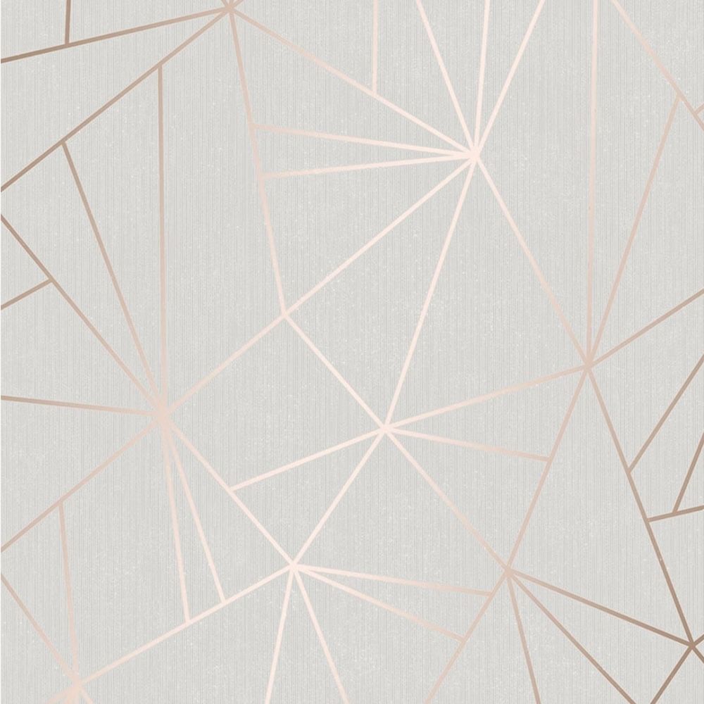 Linee geometriche oro rosa grigio, 1000x1000 HD, Desktop