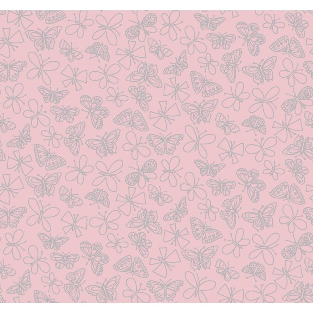 Farfalle glitter rosa chiaro, 1000x1000 HD, PC Desktop
