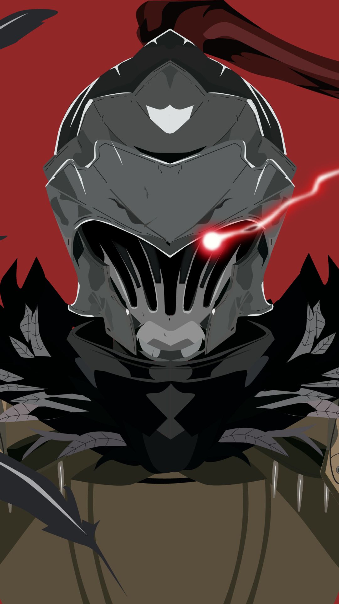 Goblin Slayer casco armatura rossa, 1080x1920 Full HD Verticale, Smartphone