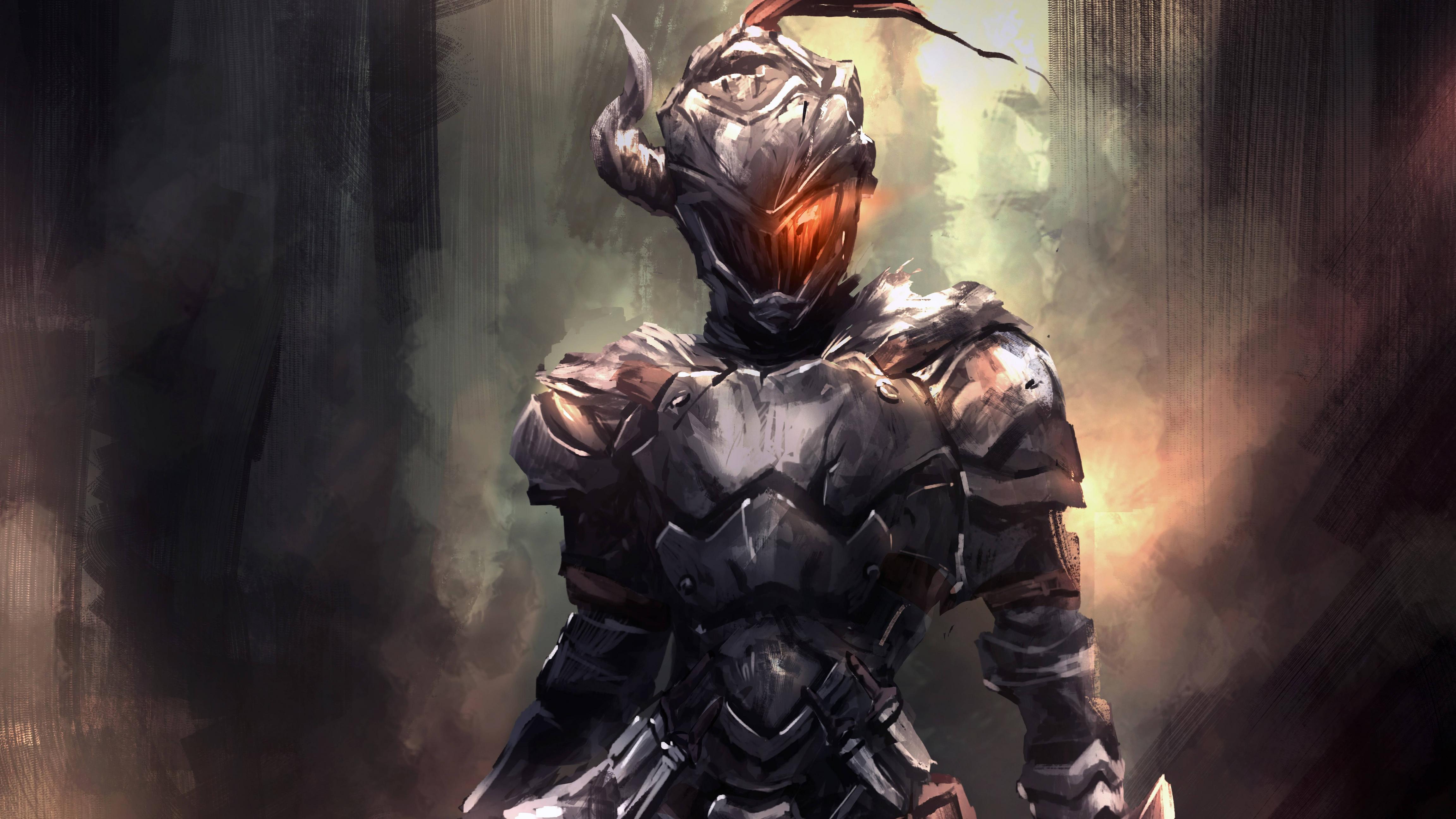 Goblin Slayer armatura scura, 7680x4320 UHD, PC 4K