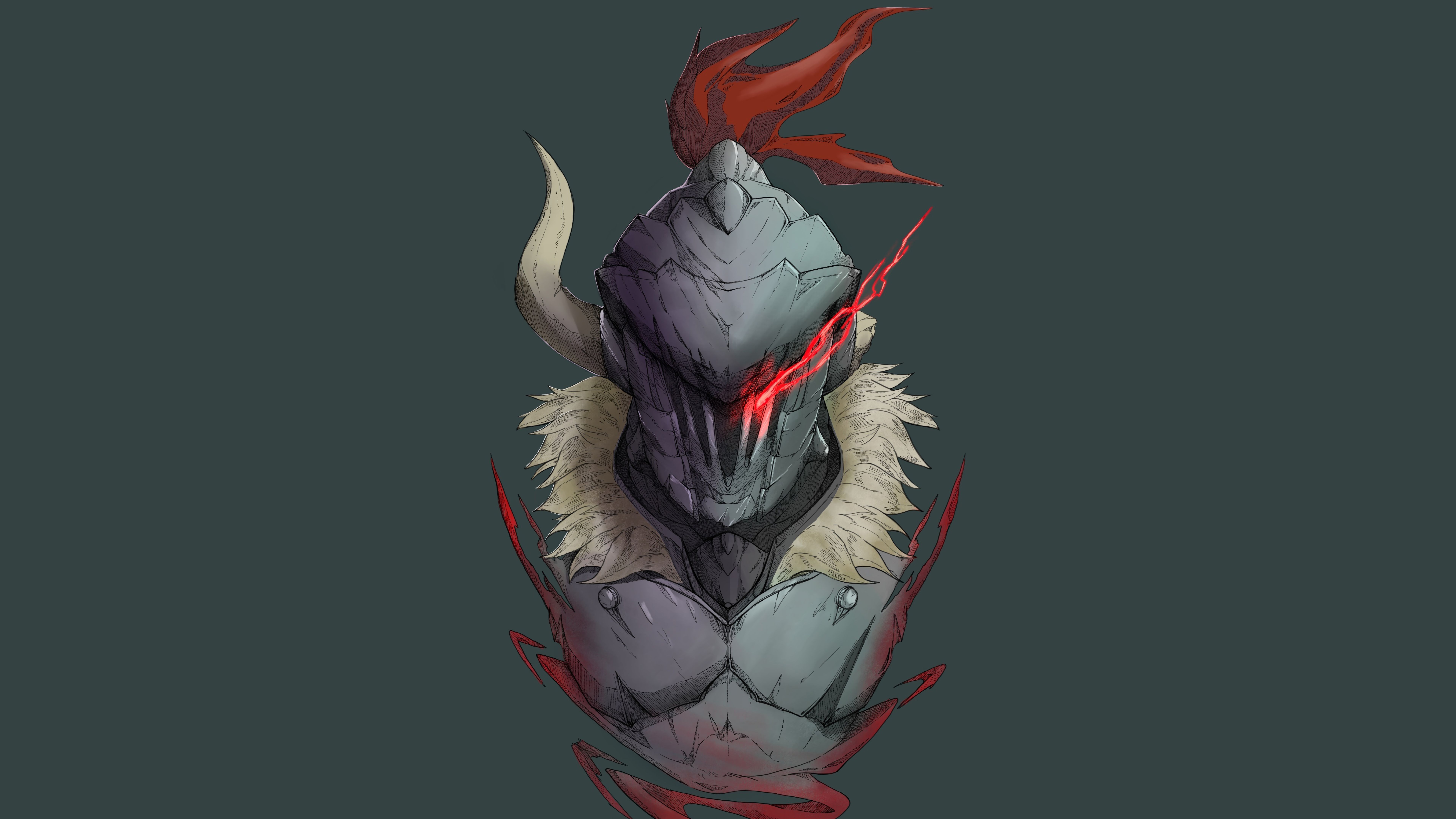 Goblin Slayer casco armatura, 7680x4320 Ultra HD, 4K TV