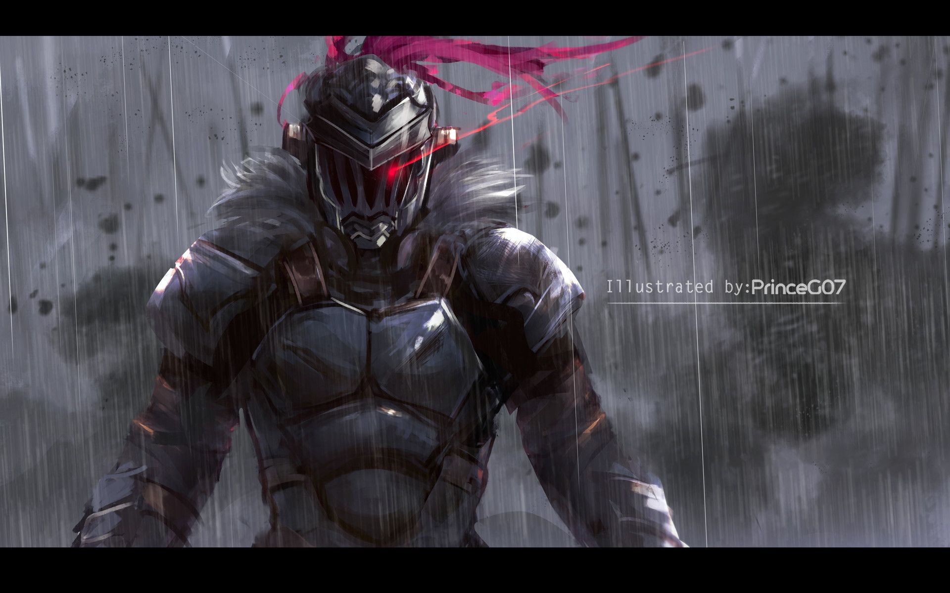 Goblin Slayer armatura pioggia, 1920x1200 WUXGA, Desktop