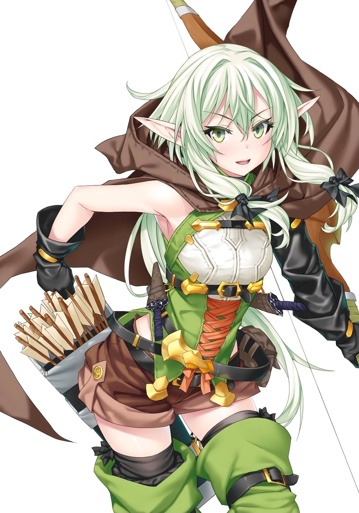 Elfa arciera Goblin Slayer, 1175x1677 Verticale, Mobile
