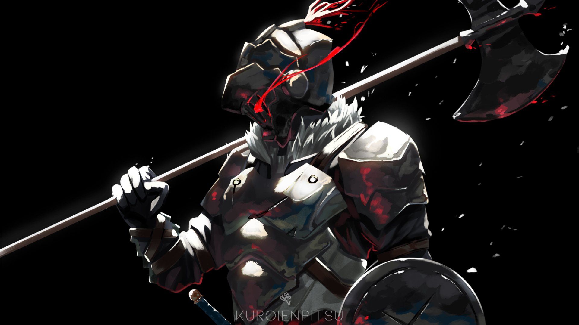Goblin Slayer con ascia, 1920x1080 Full HD 1080p, Desktop