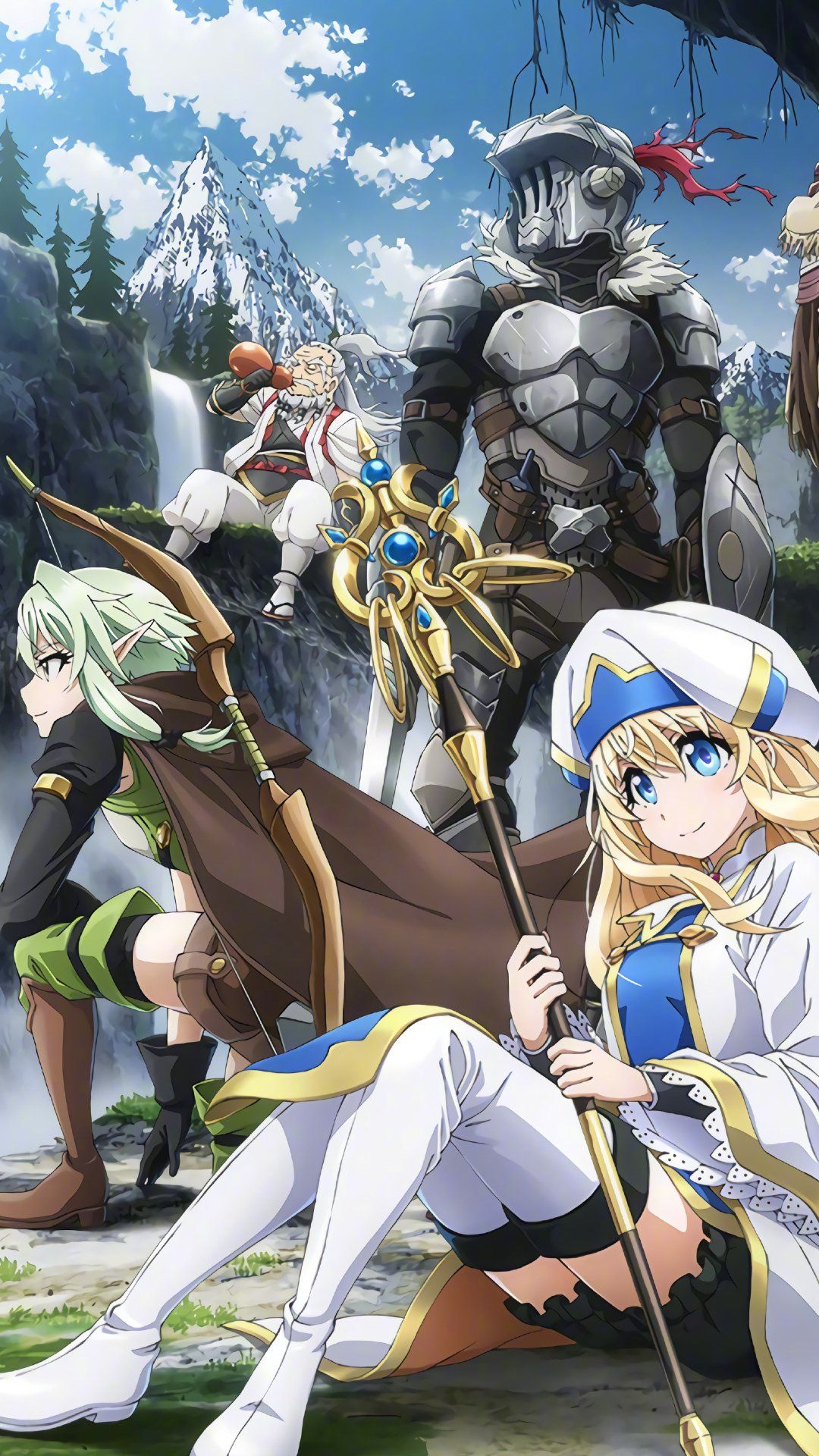 Goblin Slayer personaggi anime, 1080x1920 Full HD Verticale, Smartphone