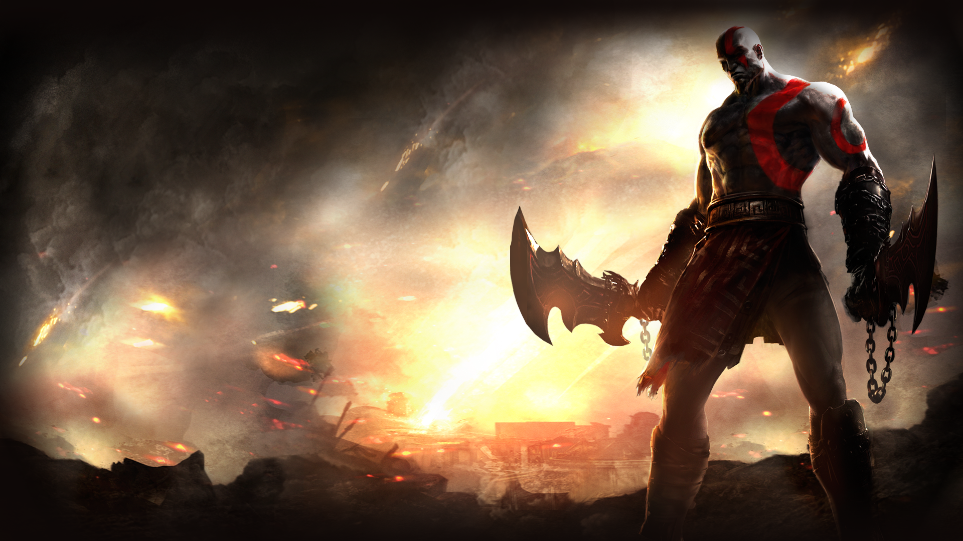 Kratos God of War, 1920x1080 Full HD 1080p, Desktop