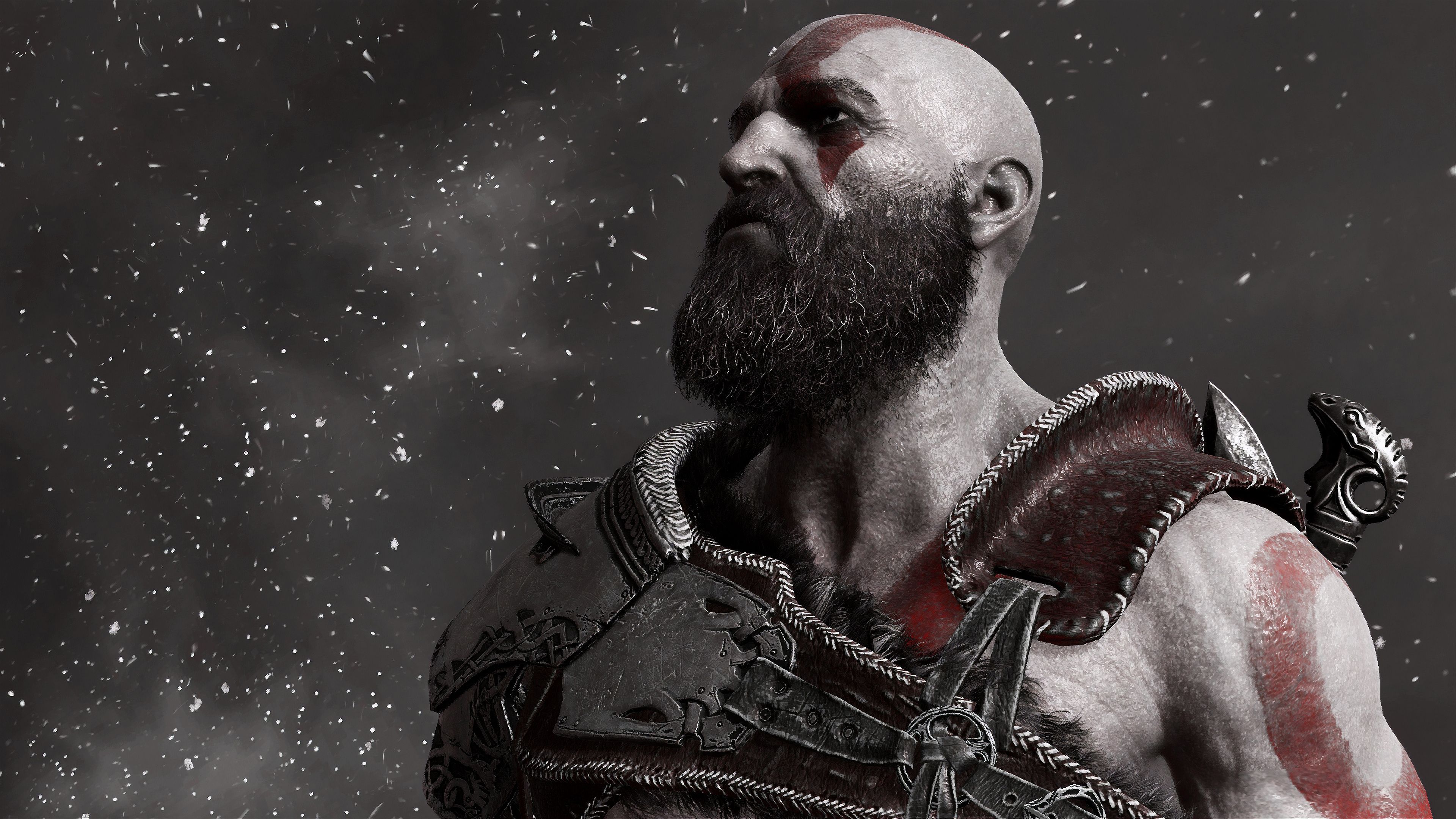 Kratos God of War, 3840x2160 4K Ultra HD, Monitor 4K