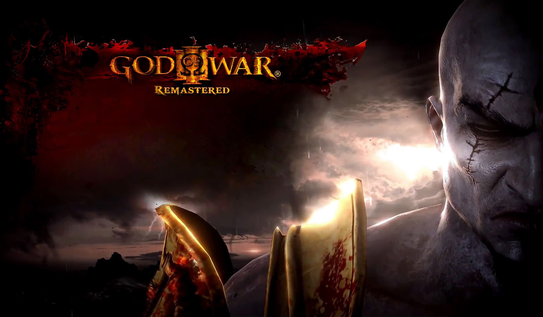 Kratos God of War III, 1844x1076 HD, Desktop