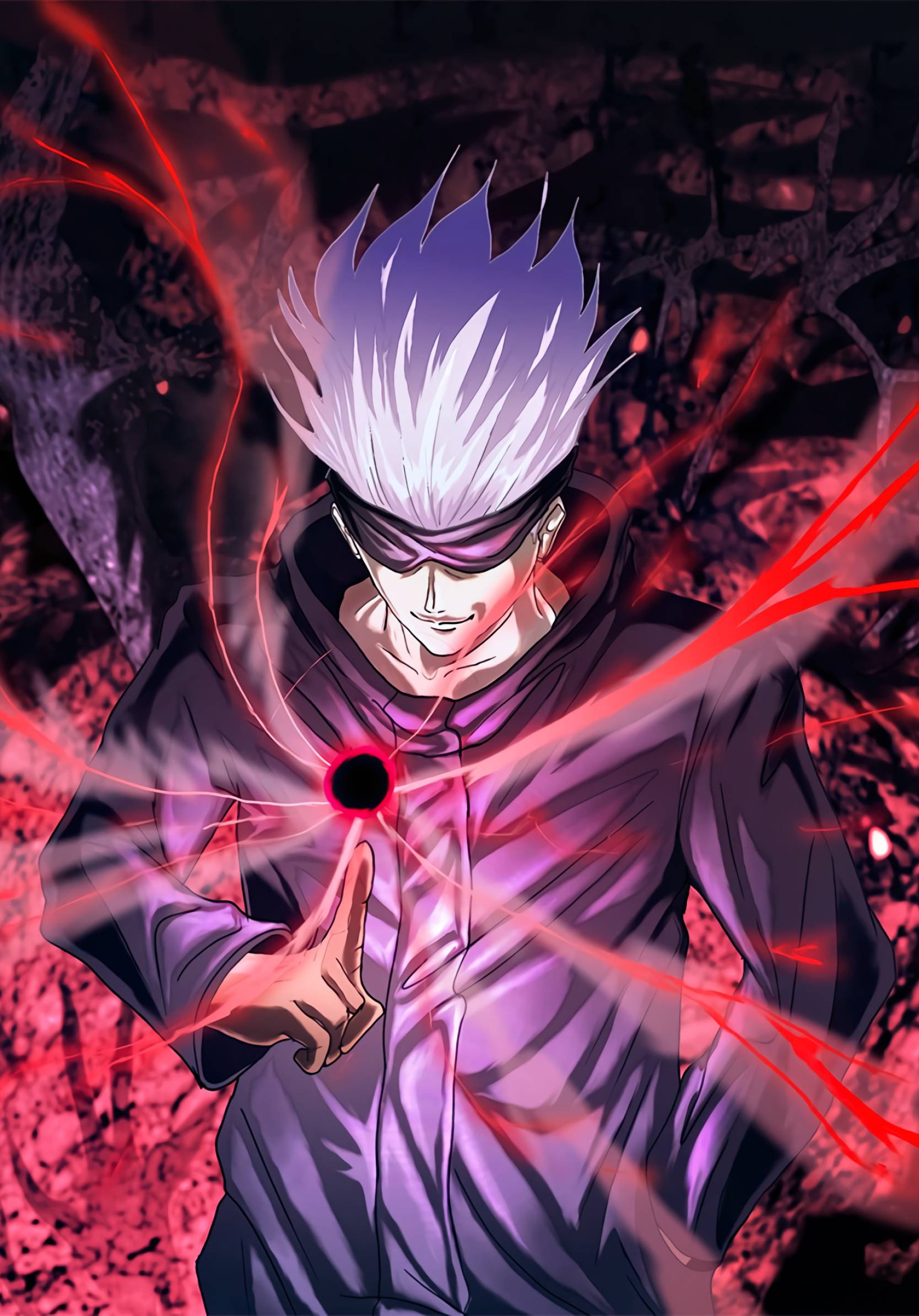 Satoru Gojo Jujutsu Kaisen, 1668x2388 Full HD Verticale, Smartphone