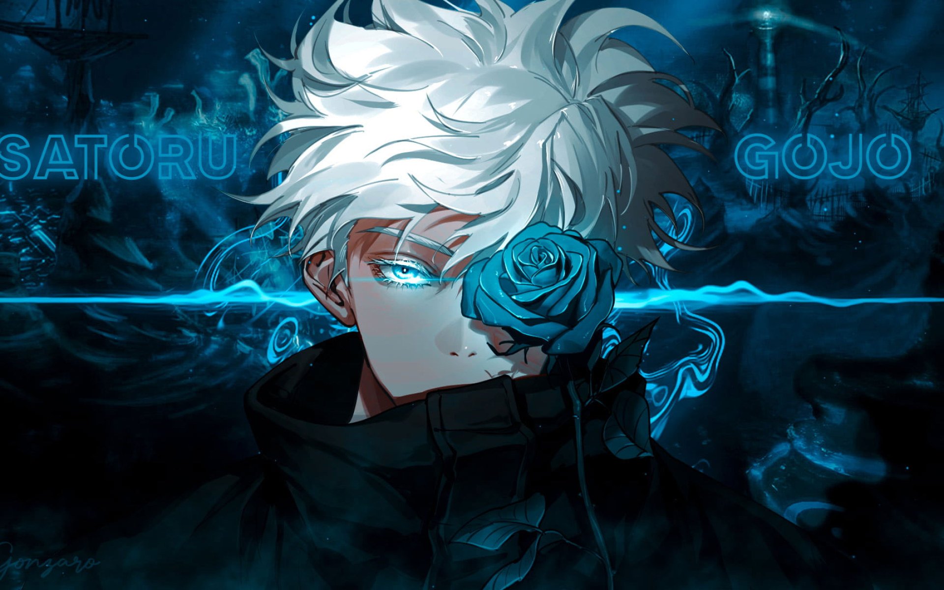 Satoru Gojo, Jujutsu Kaisen, 1920x1200 Full HD+ WUXGA, Laptop