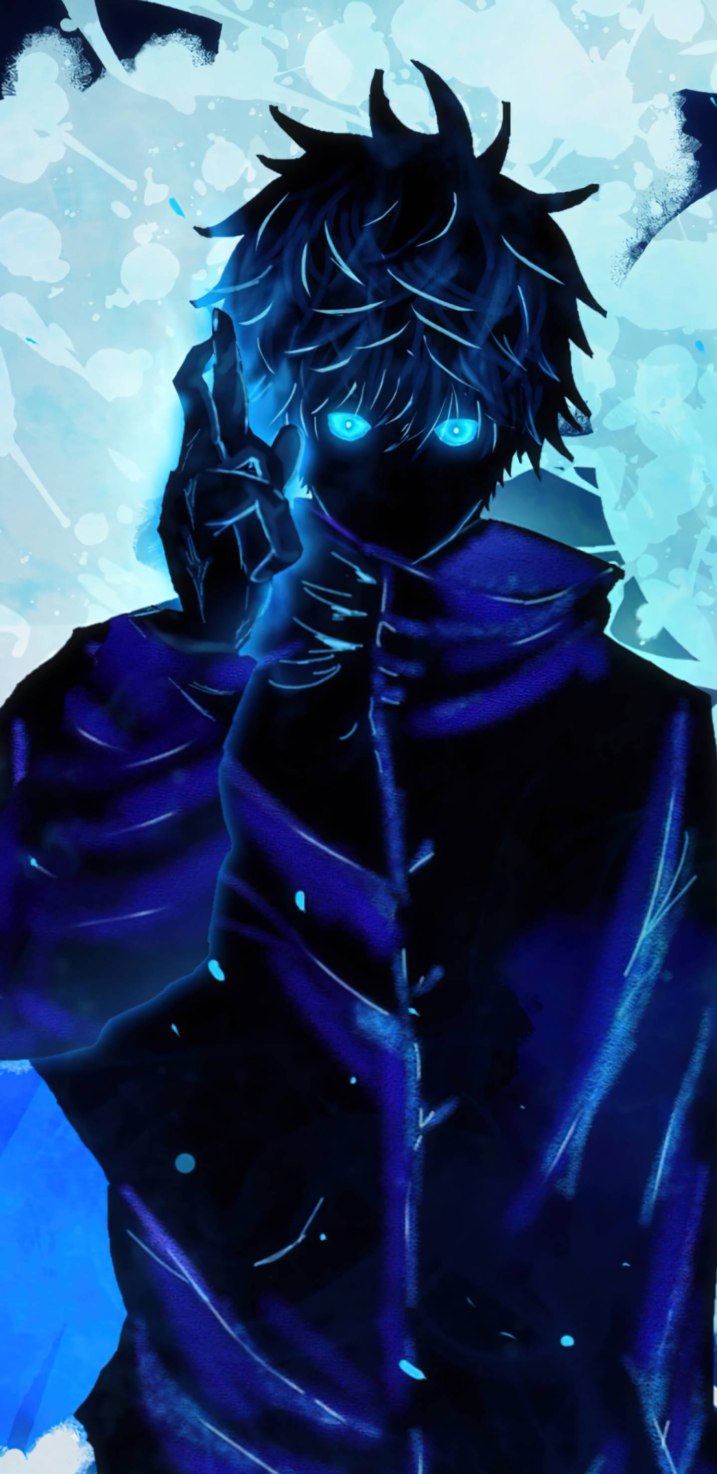 Satoru Gojo, Jujutsu Kaisen, 1440x2960 Full HD Verticale, Smartphone