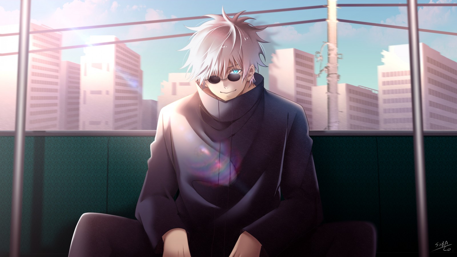 Gojo Satoru, Jujutsu Kaisen, 1600x900 HD, Desktop