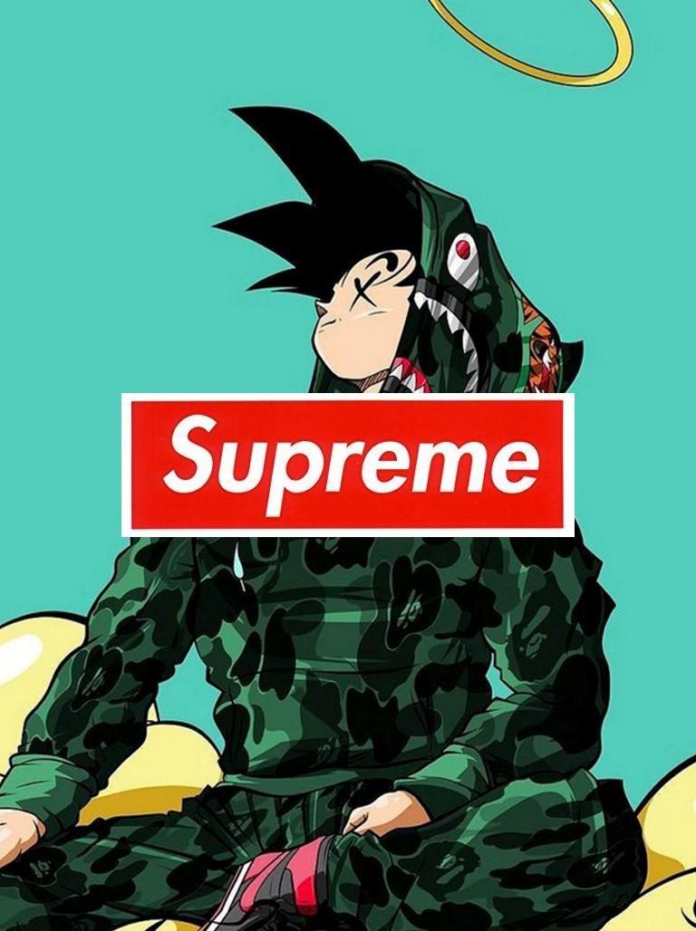 Goku bambino stile Supreme, 1700x1700 HD Ready, Desktop