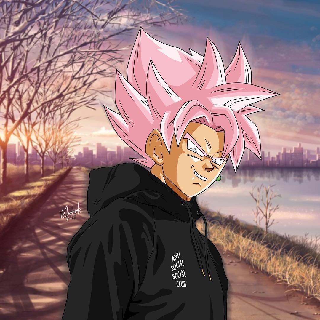 Goku Black Rose felpa Supreme, New York, 1080x1080 HD, PC