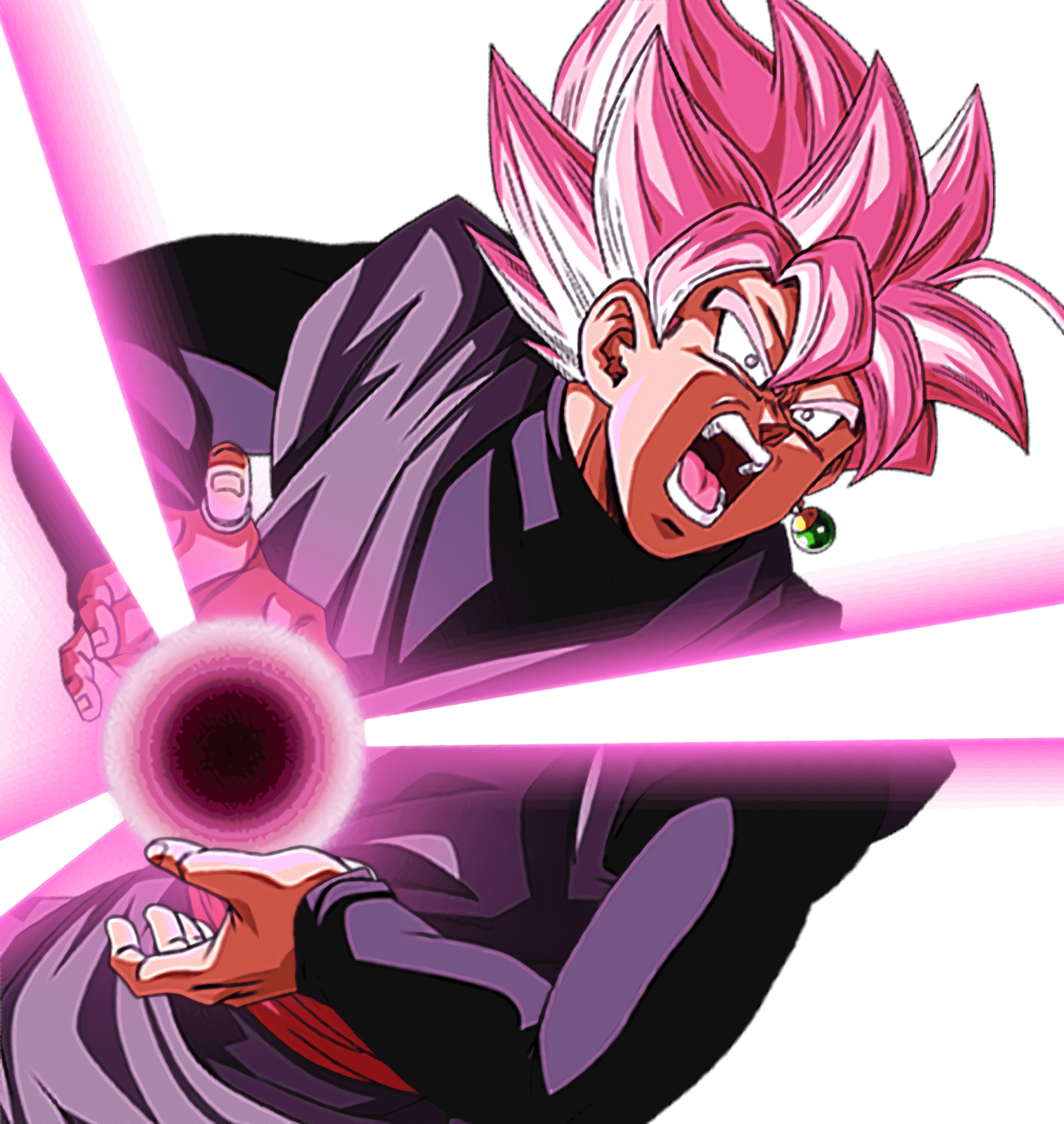 Goku Black Super Saiyan Rosé, 1546x1634 Full HD Verticale, iPhone