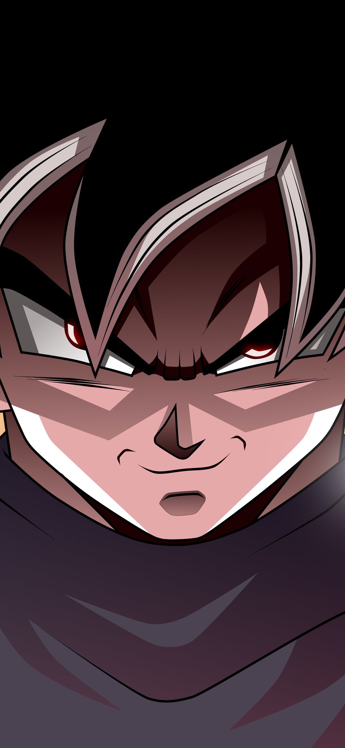 Goku Black Dragon Ball Super, anime di Akira Toriyama, 1125x2436 Full HD Verticale, iPhone