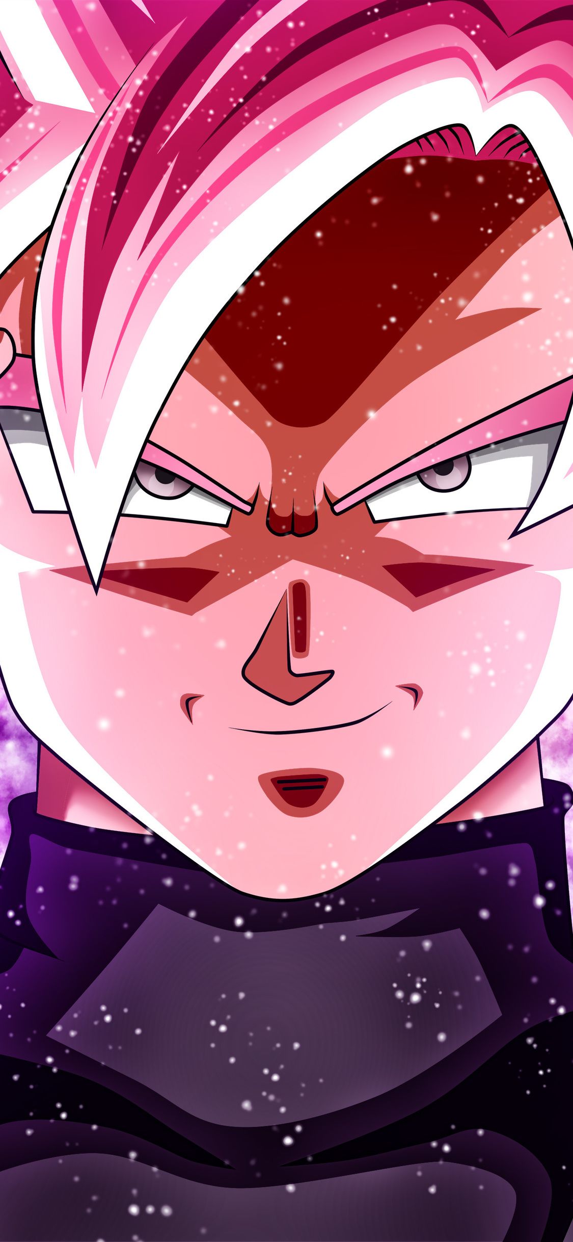 Goku Black Super Saiyan Rosé, 1125x2436 Verticale, iPhone