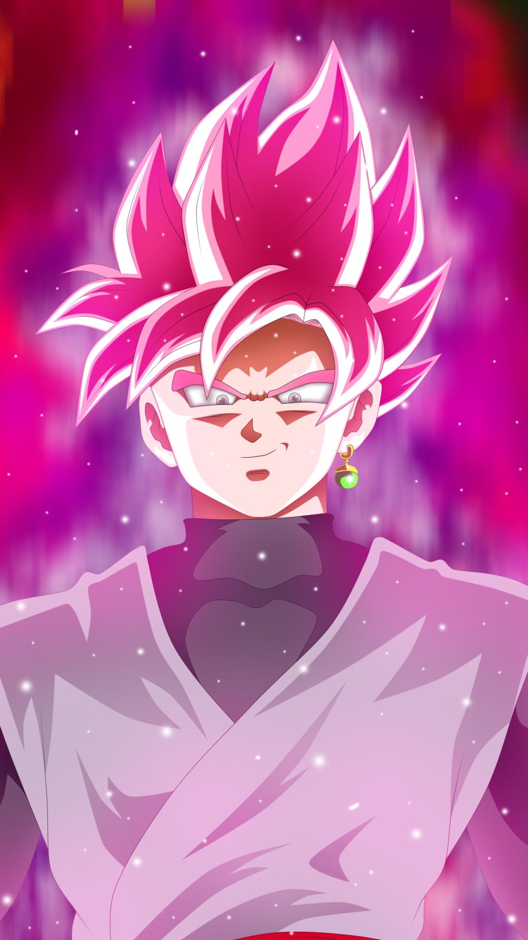 Goku Black Super Saiyan Rosé, 1080x1920 Verticale, Telefono