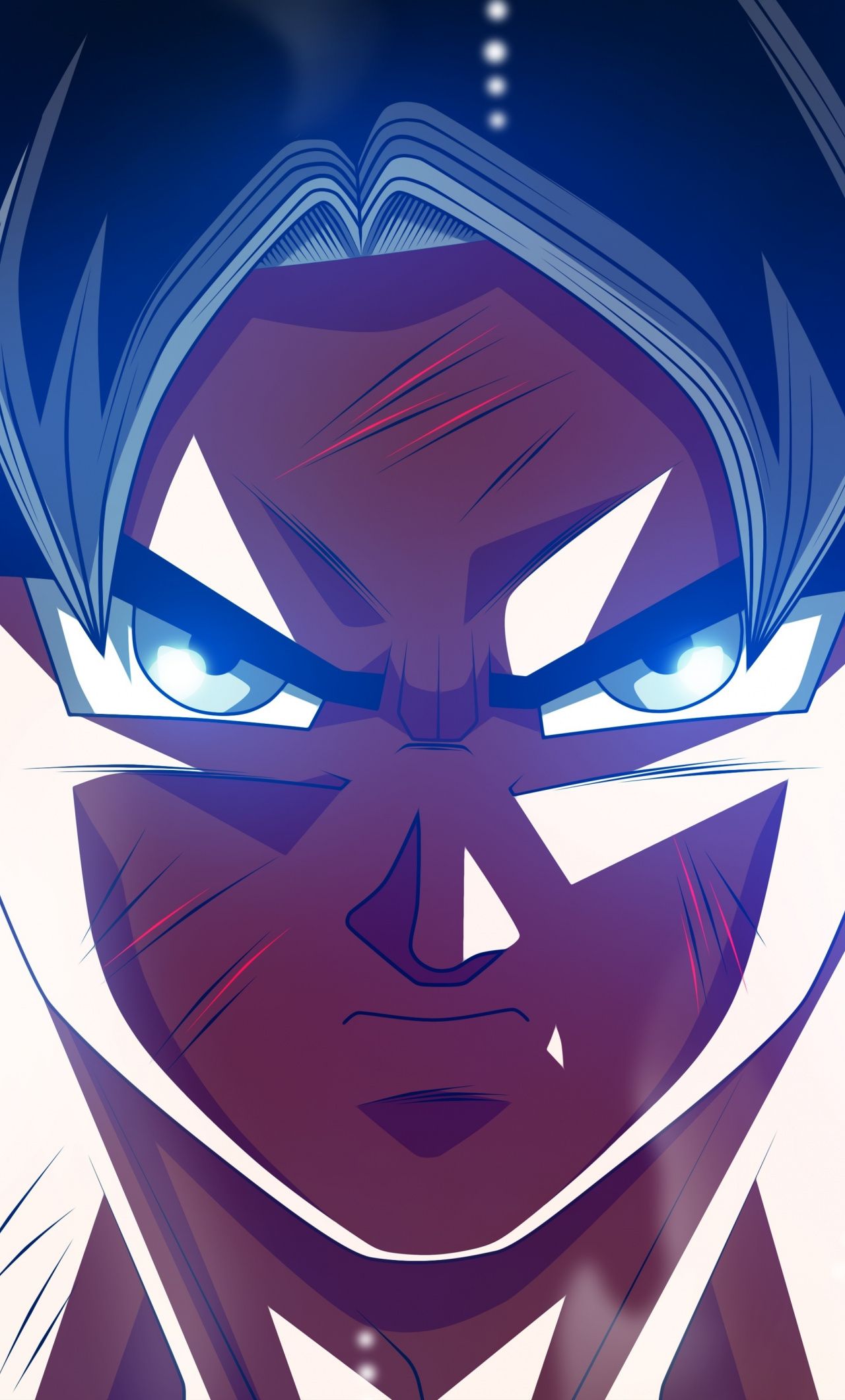 Goku Ultra Istinto ferito, 1280x2120 Full HD Verticale, iPhone