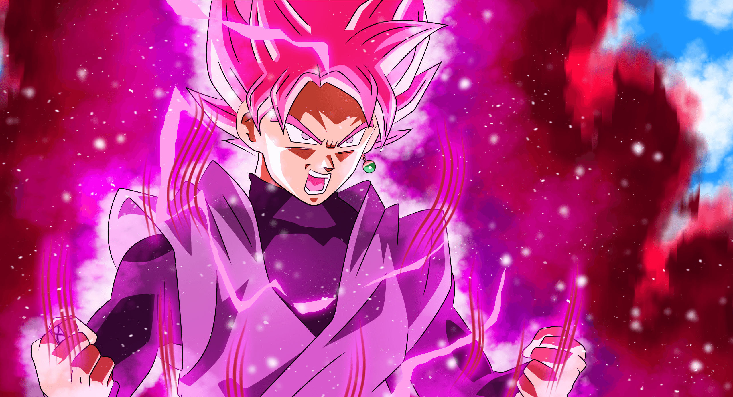 Goku Black Super Saiyan Rosé, 2560x1389 QHD, Laptop