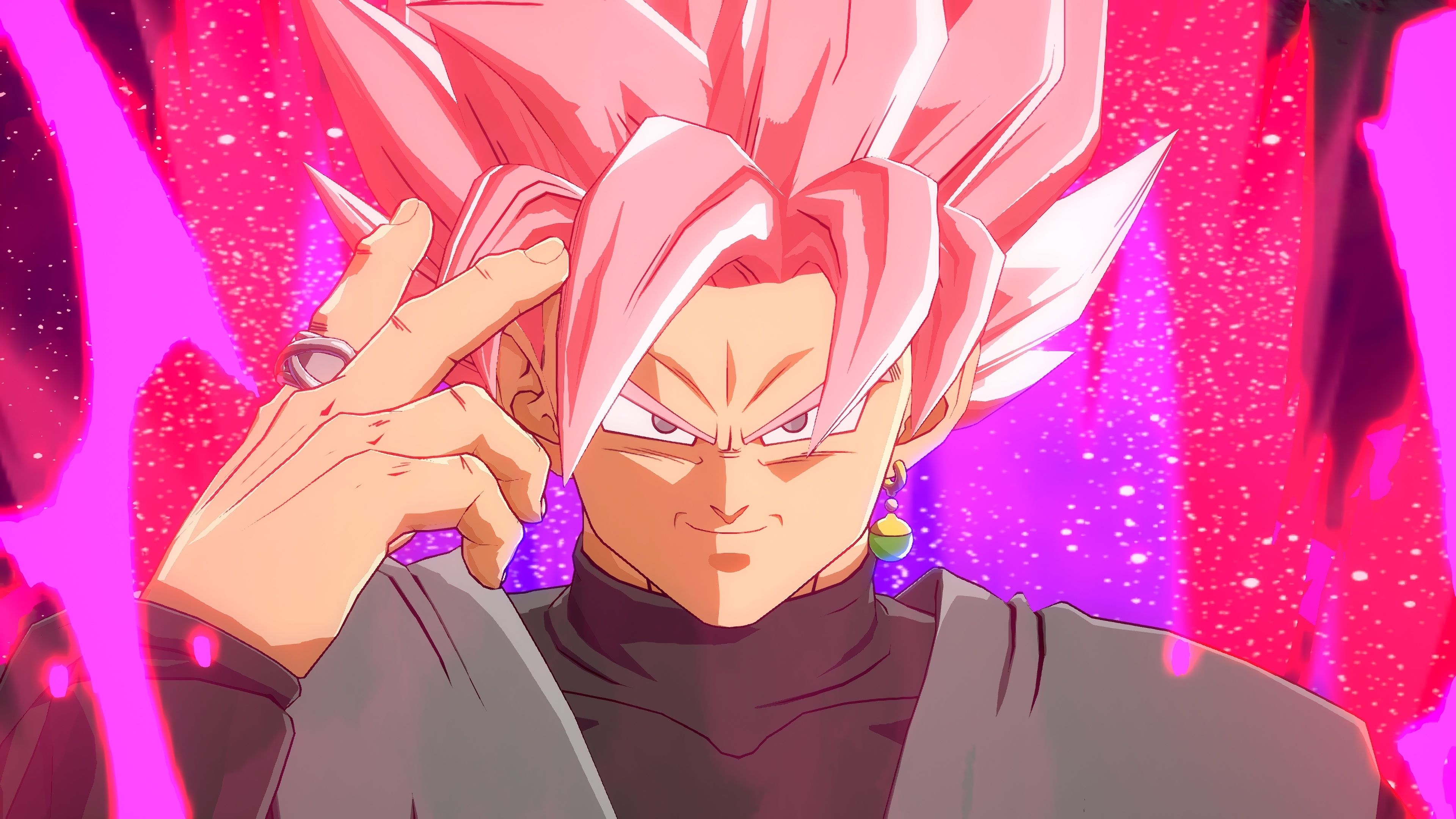 Goku Black Super Saiyan Rosé, 3840x2160 4K, Desktop 4K
