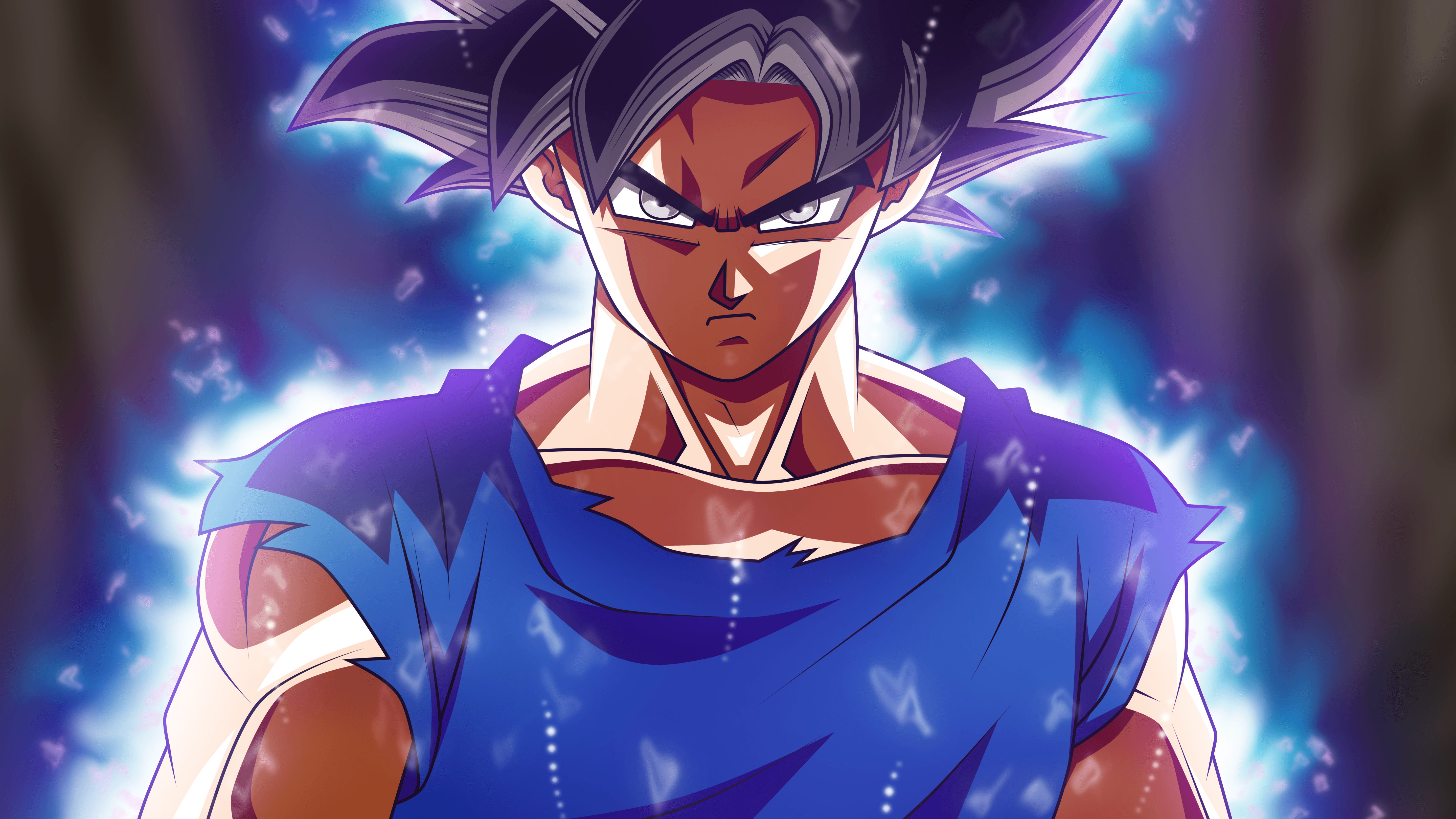 Goku Ultra Istinto, Dragon Ball, 5760x3240 4K Ultra HD, Monitor 4K