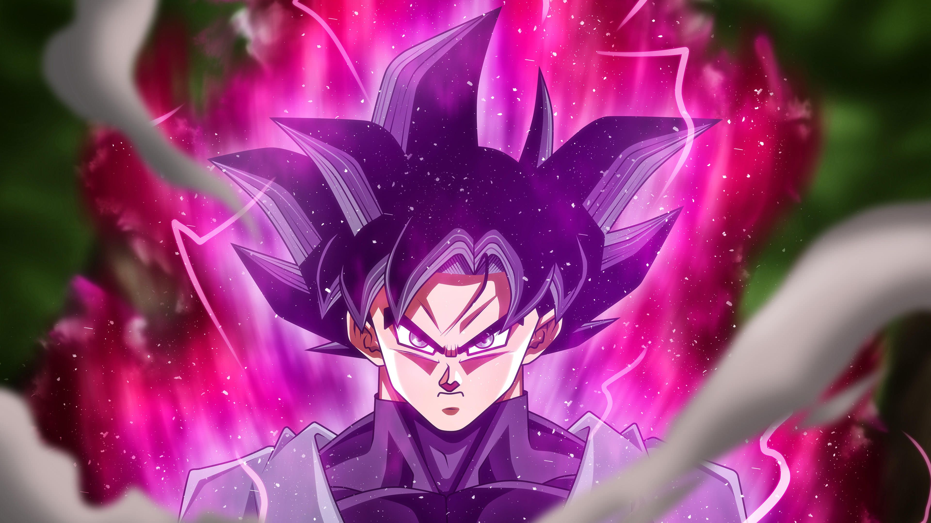 Goku Black Ultra Istinto rosa, 3840x2160 4K Ultra HD, Monitor 4K