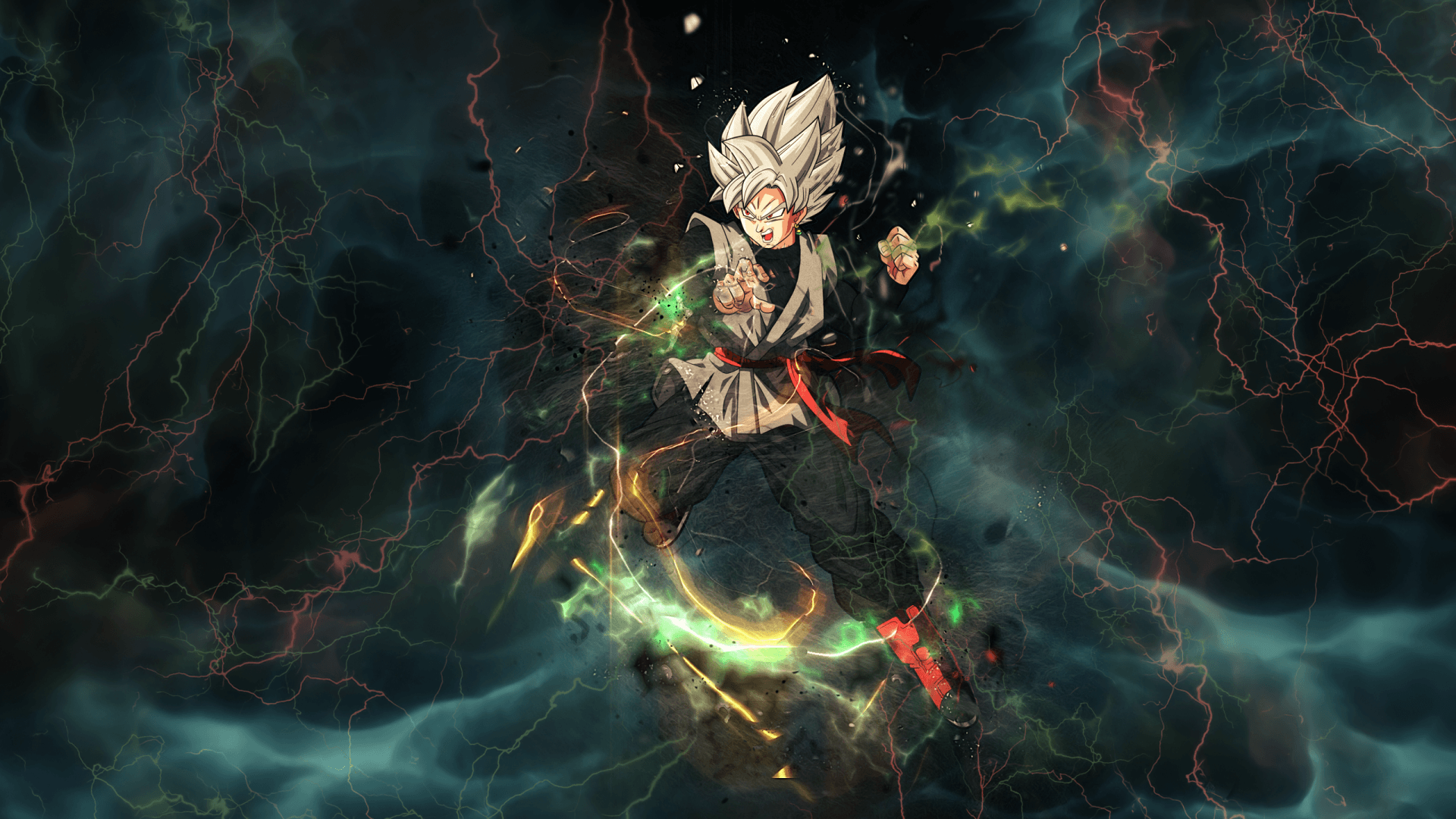 Goku Black energia oscura, 1920x1080 1080p, Desktop