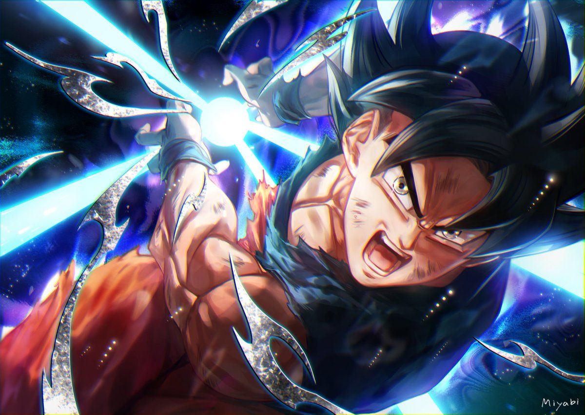 Goku Ultra Instinct, Dragon Ball, anime di Akira Toriyama, 1200x852 HD, Desktop