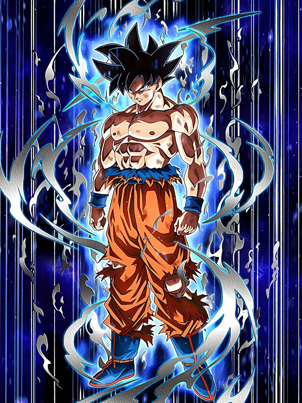 Goku Ultra Instinct capelli argento, 960x1280 Verticale, OnePlus