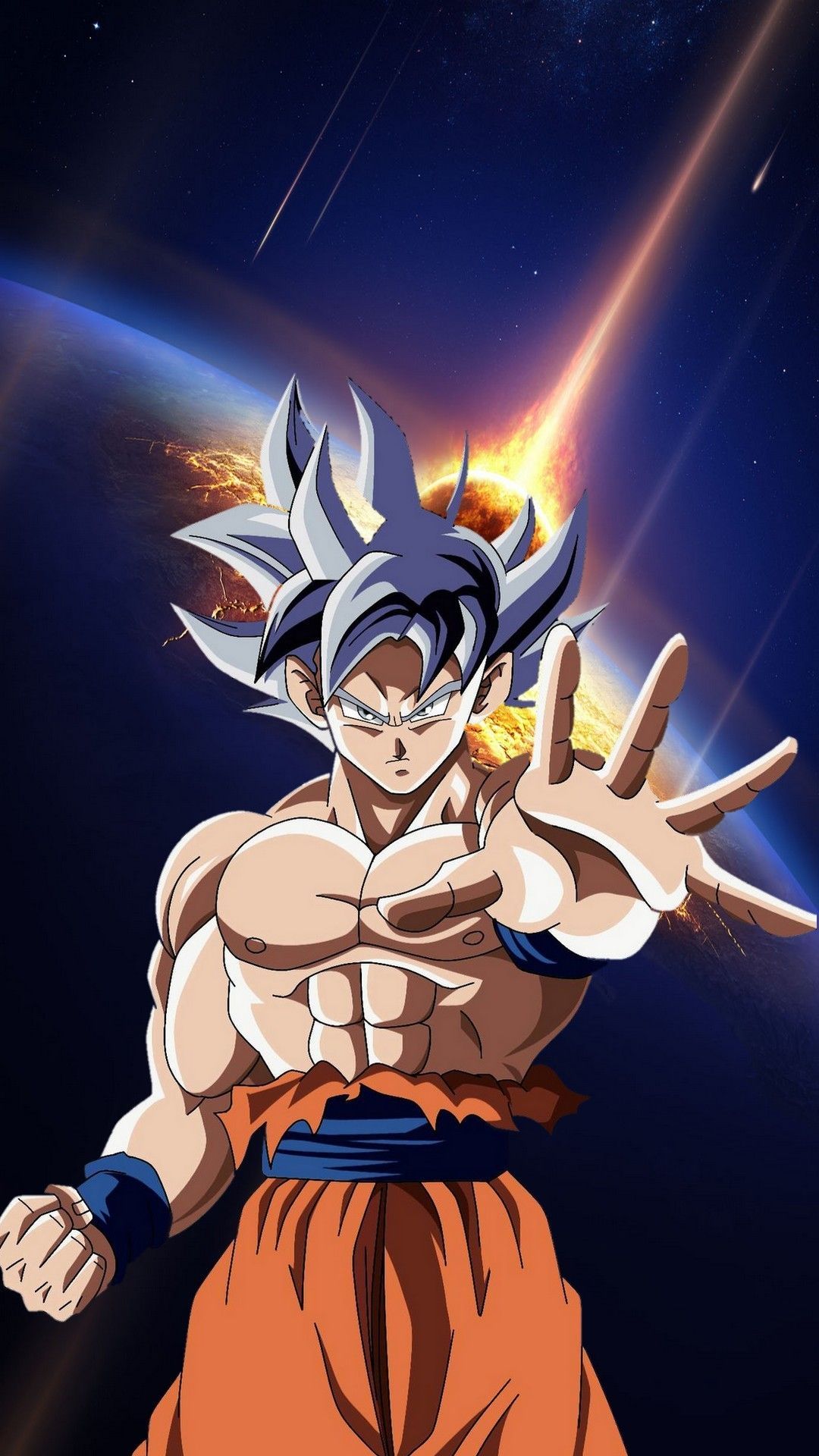 Goku Ultra Instinct Dragon Ball, 1080x1920 Verticale, Mobile