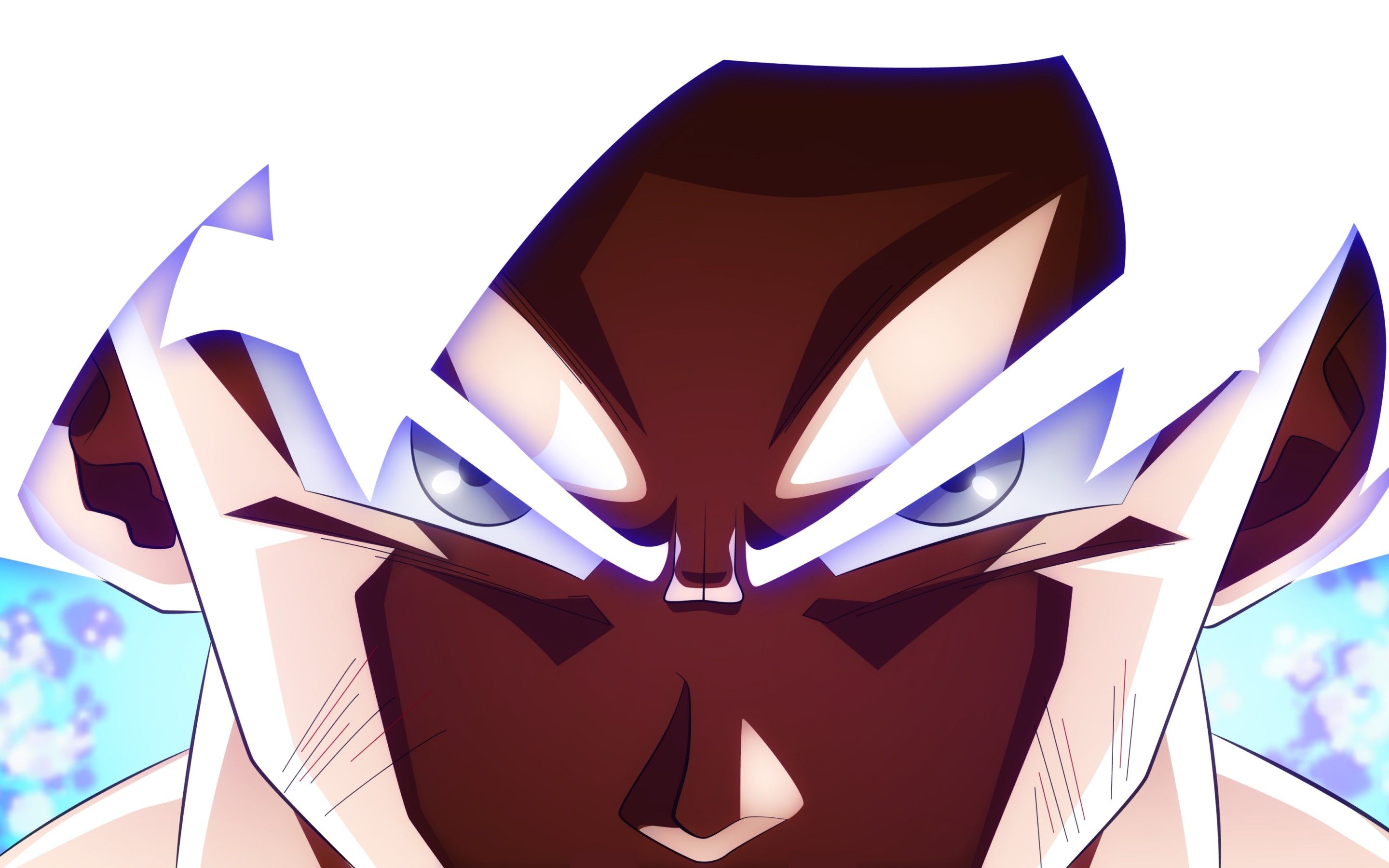 Goku Ultra Instinct primo piano, 2880x1800 WQXGA, MacBook Pro