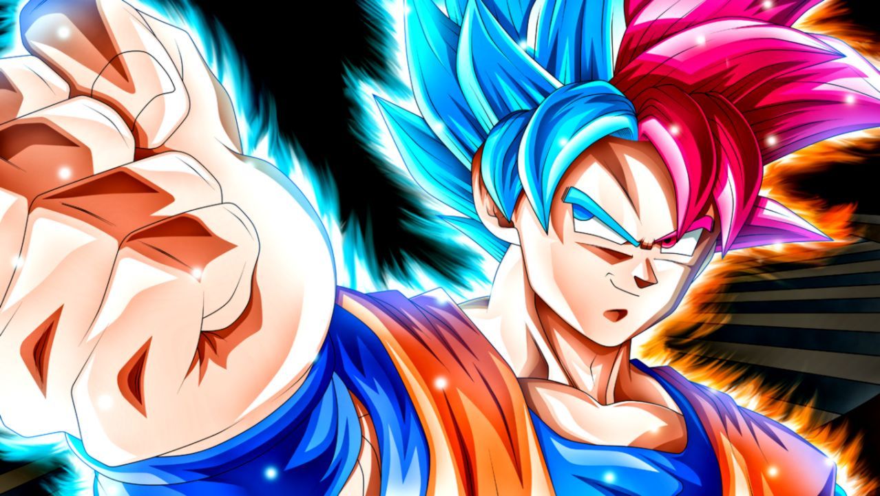 Goku Super Saiyan Blue Dragon Ball, 1278x721 HD, iMac